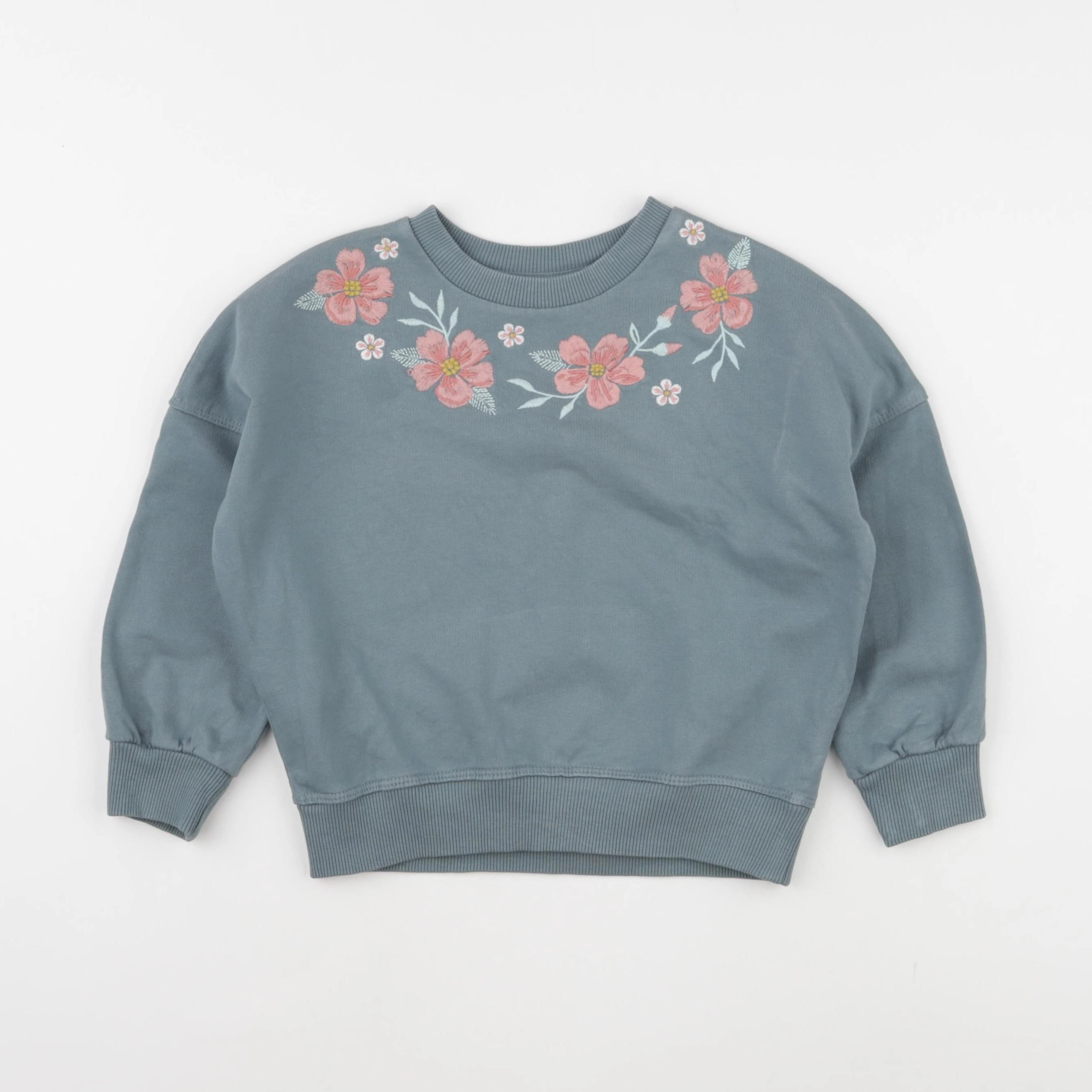 Mango - sweat vert - 5/6 ans