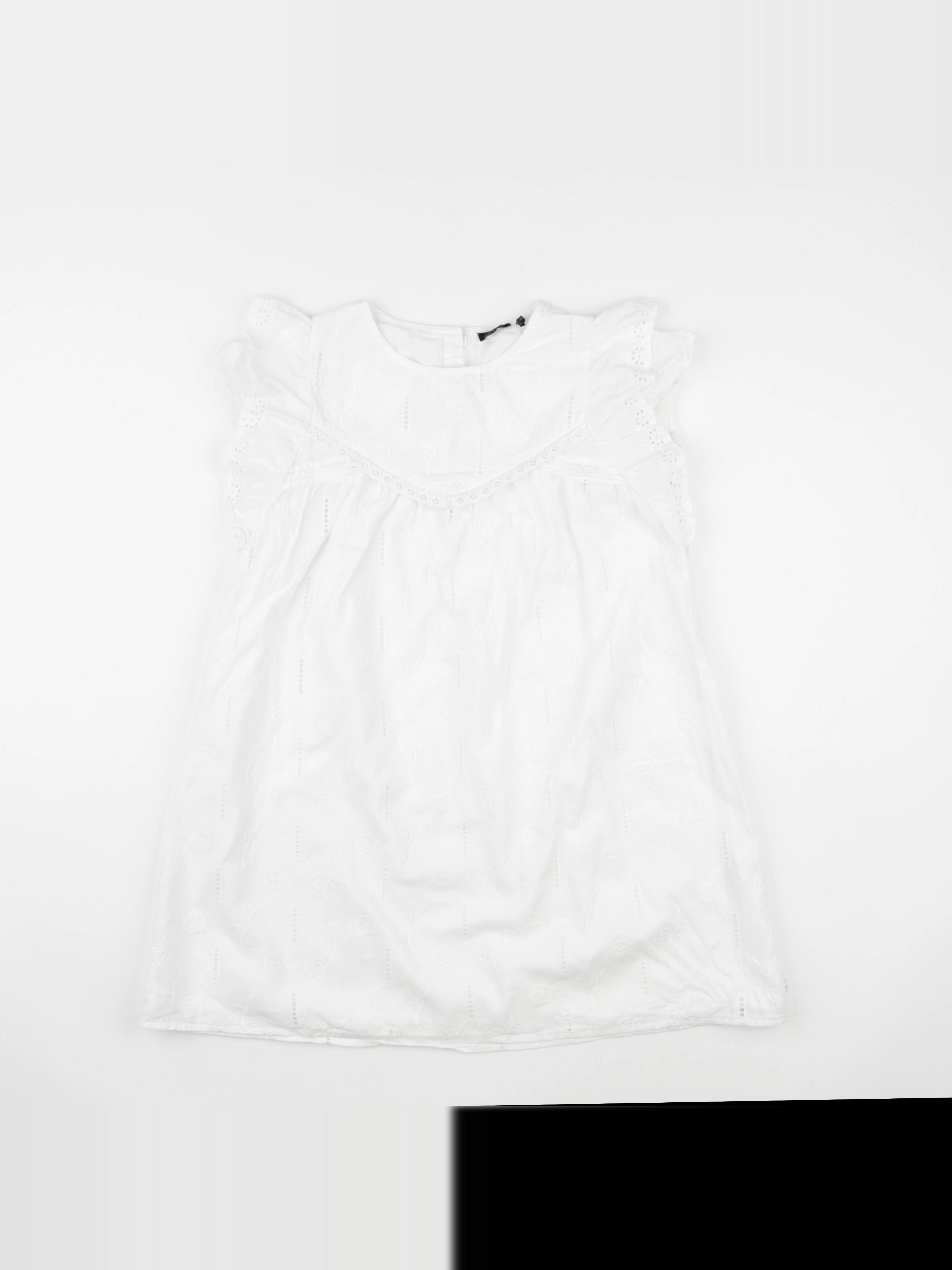 IKKS - robe blanc - 10 ans