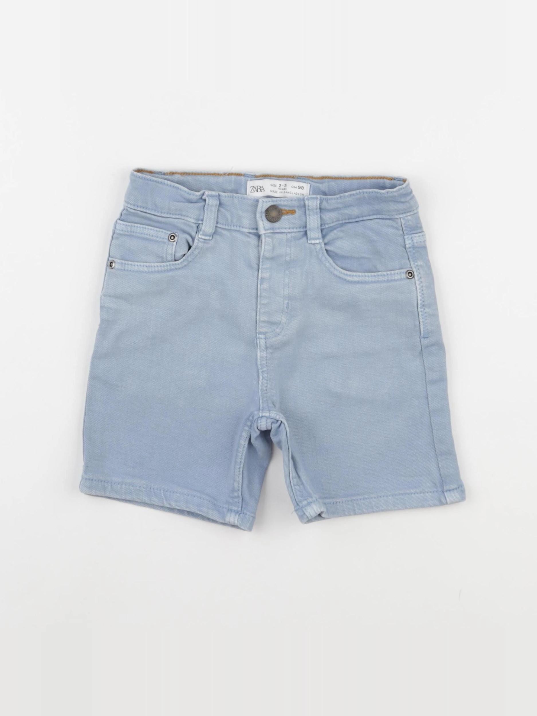 Zara - short bleu - 2/3 ans