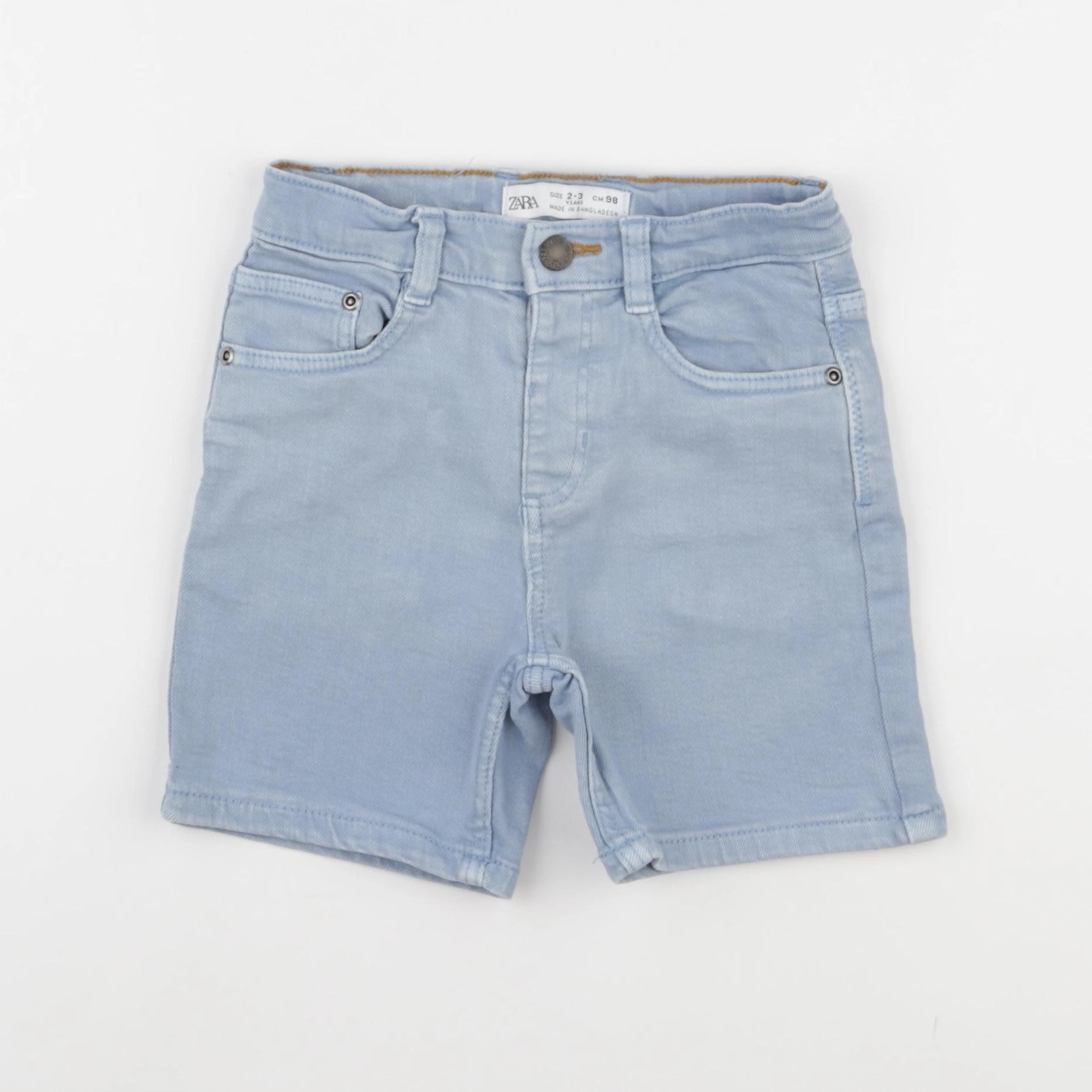 Zara - short bleu - 2/3 ans