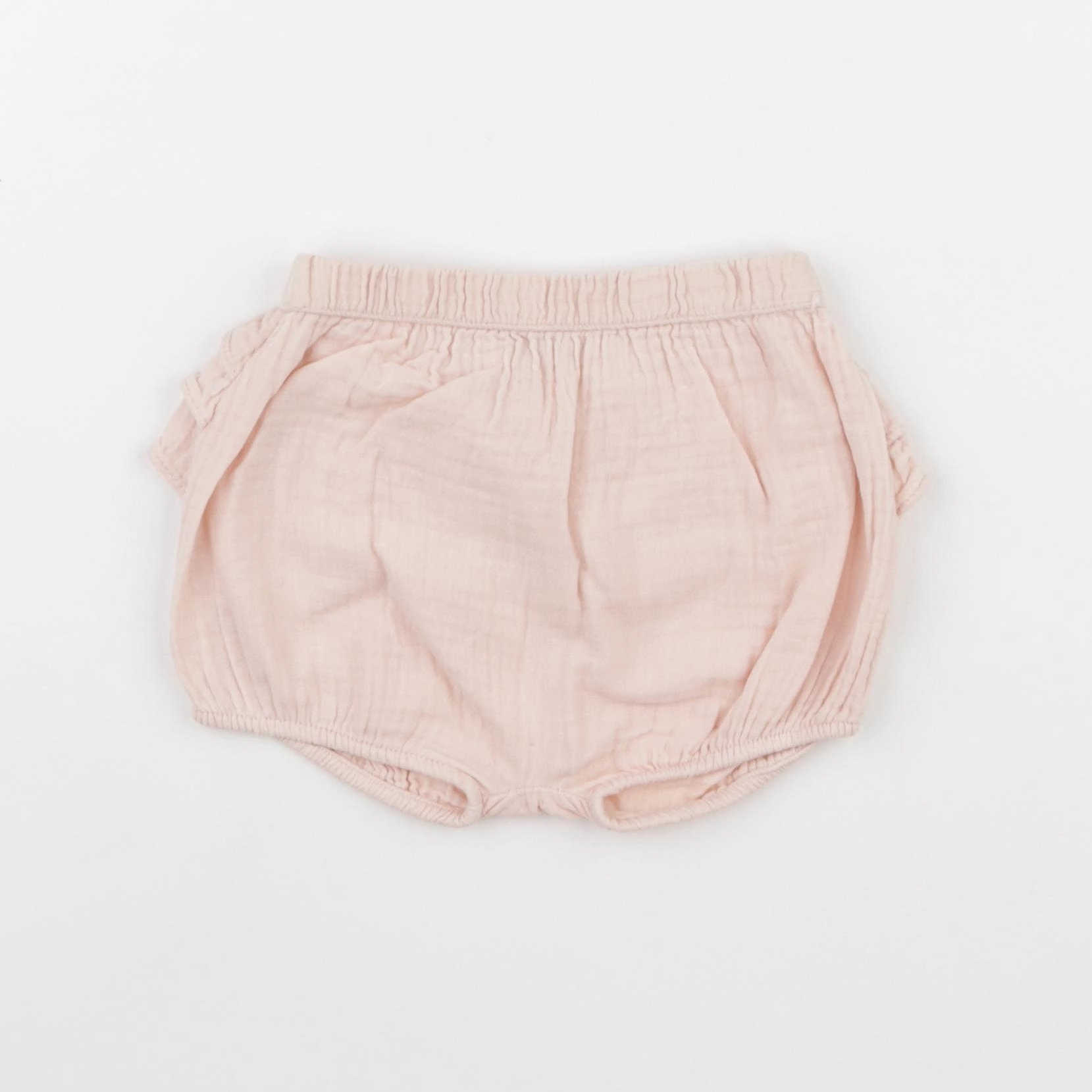 Vertbaudet - bloomer volants au dos rose - 18 mois