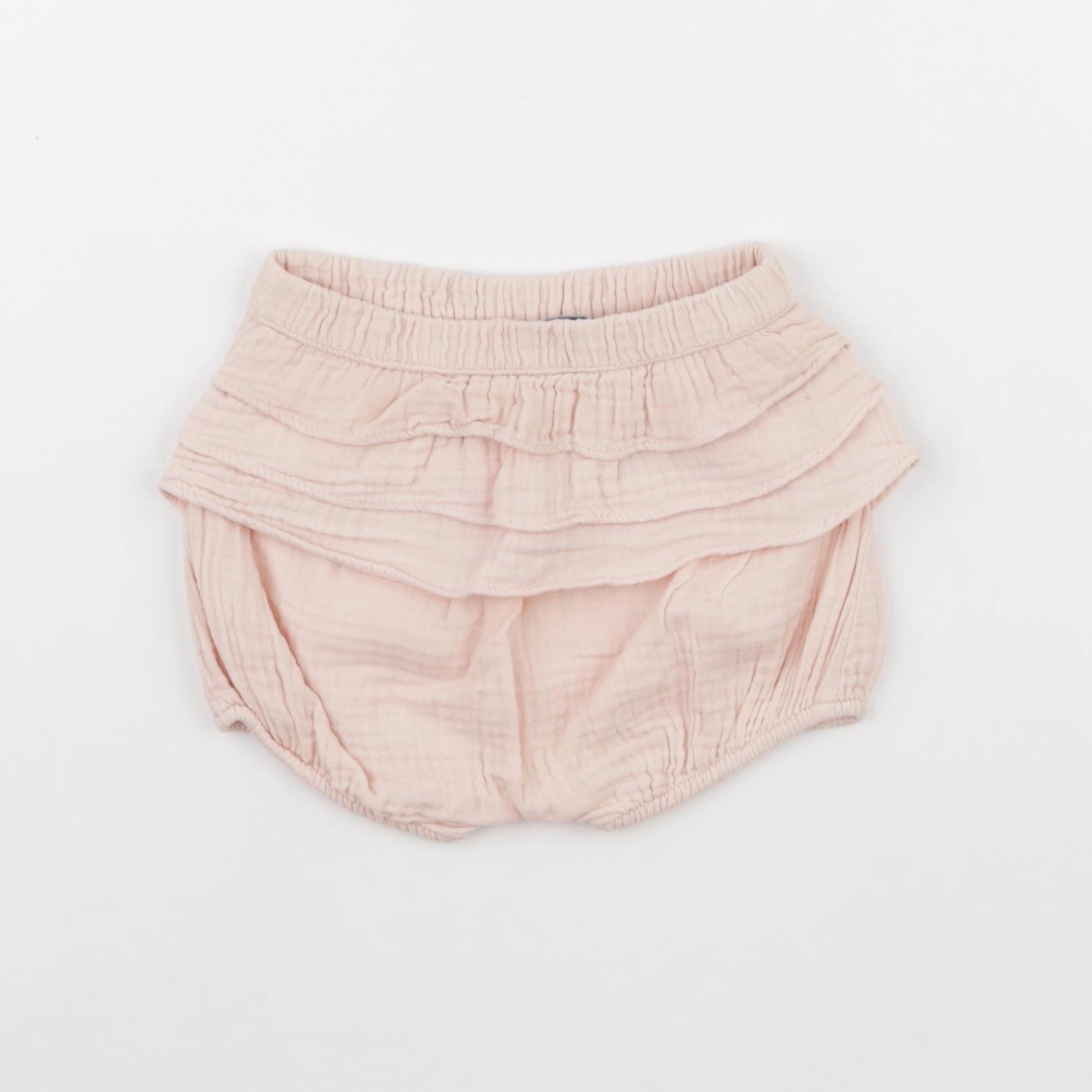 Vertbaudet - bloomer volants au dos rose - 18 mois
