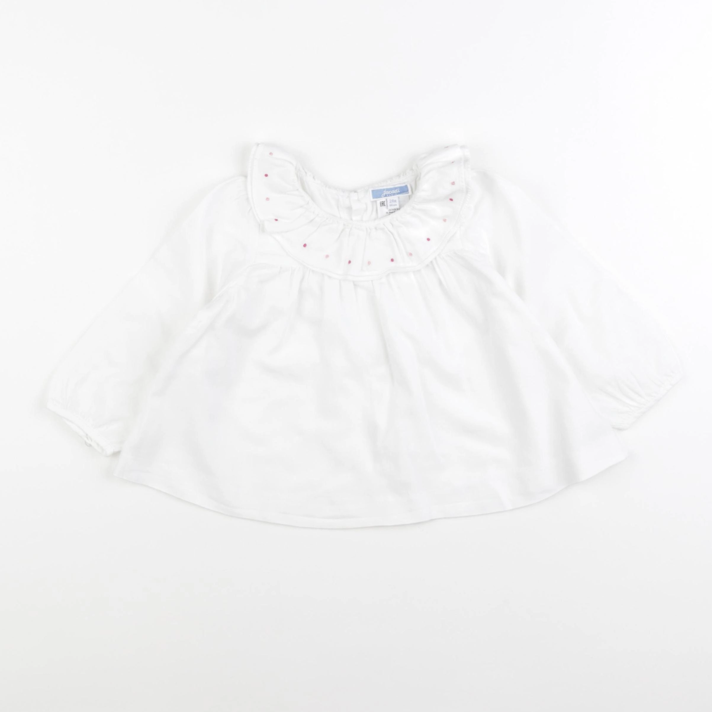 Jacadi - blouse blanc - 24 mois
