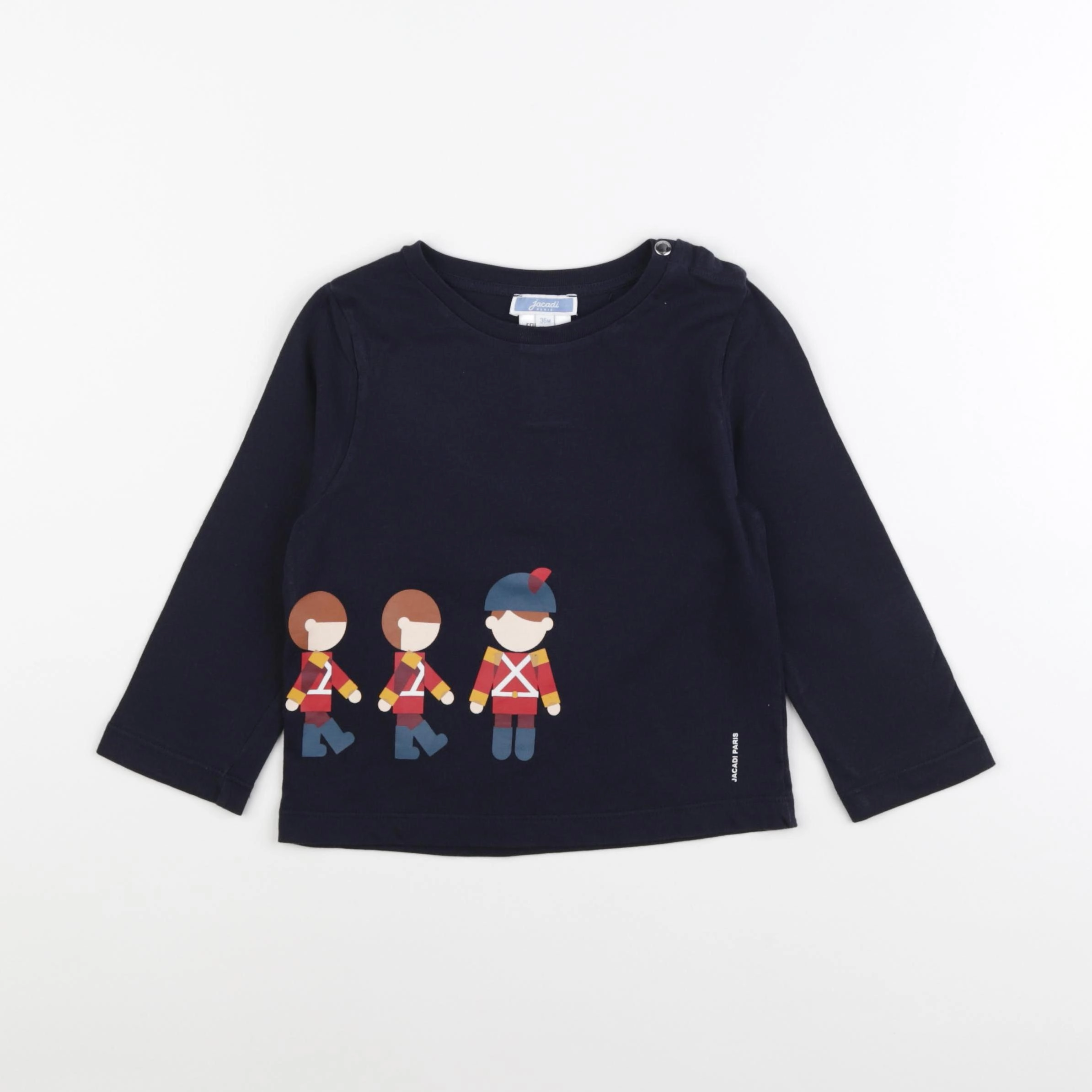 Jacadi - tee-shirt bleu - 36 mois
