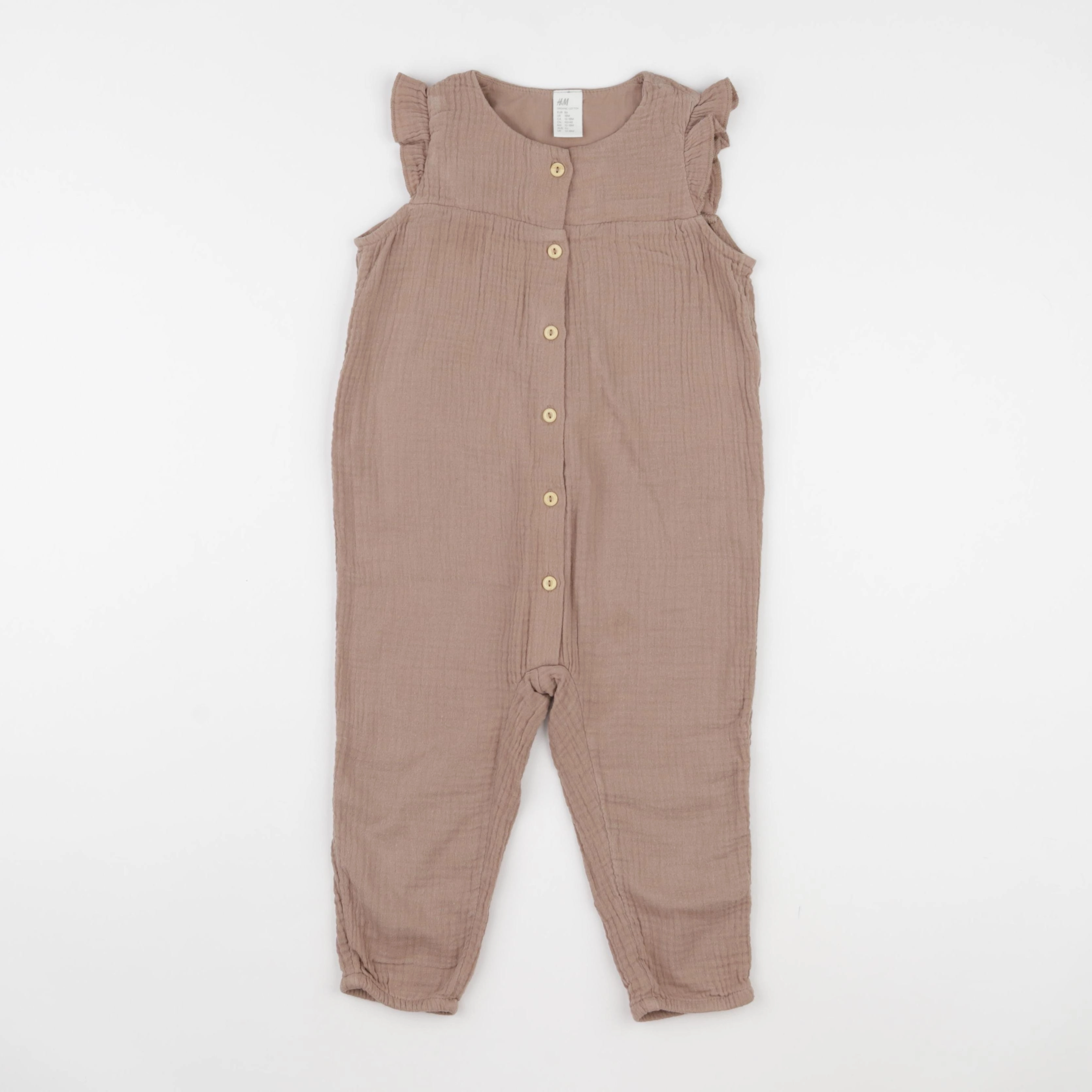 H&M - combinaison marron - 18 mois