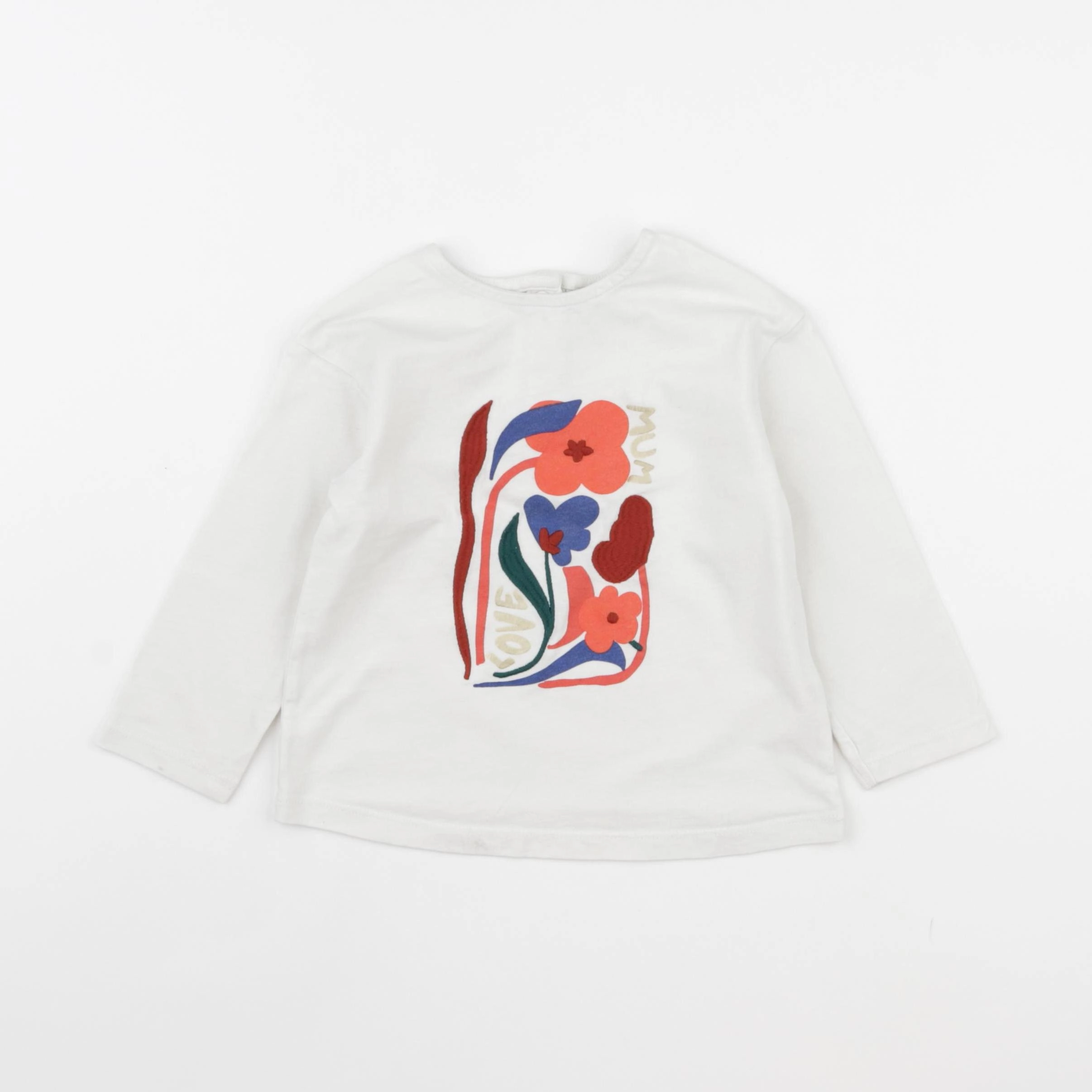 Tape à l'oeil - tee-shirt blanc - 24 mois