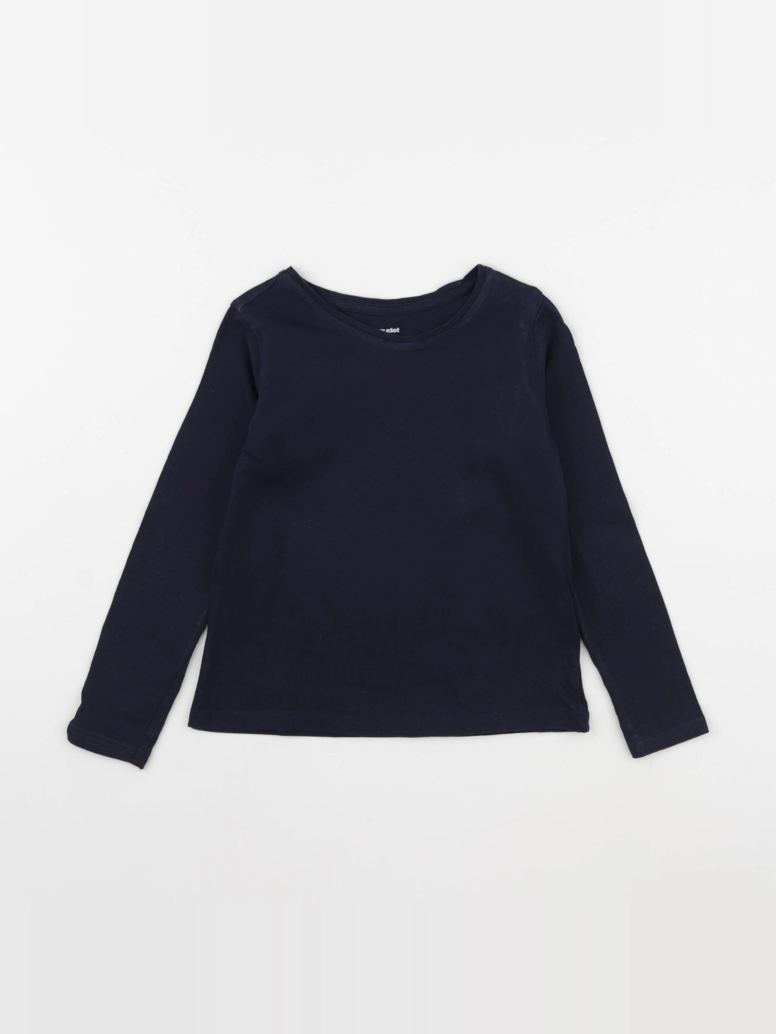 Vertbaudet - tee-shirt bleu - 5 ans