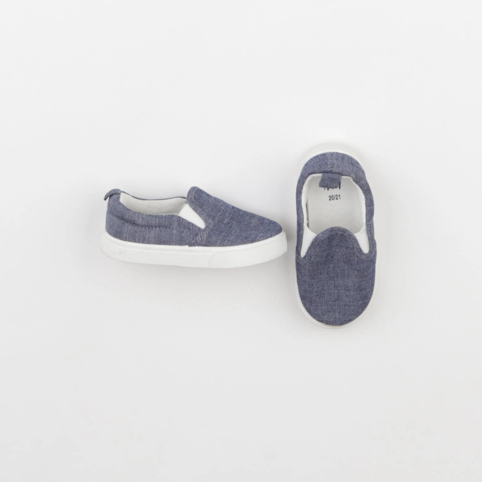 H&M - tennis élastiqué bleu - pointure 20/21