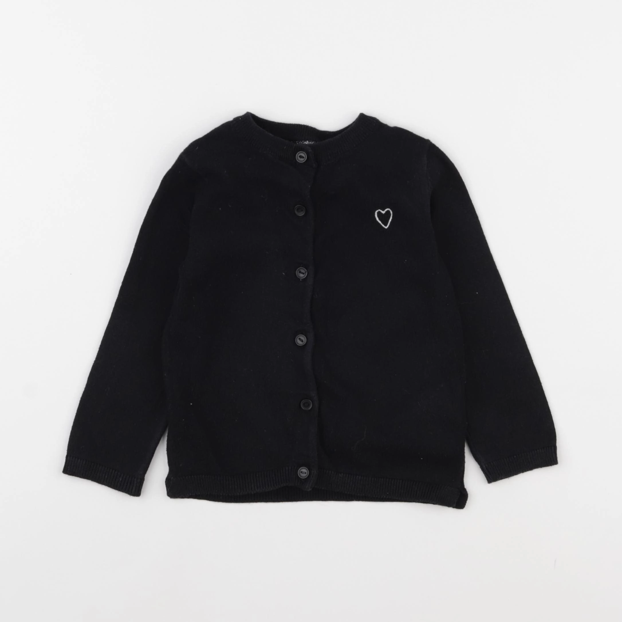 Vertbaudet - gilet noir - 3 ans