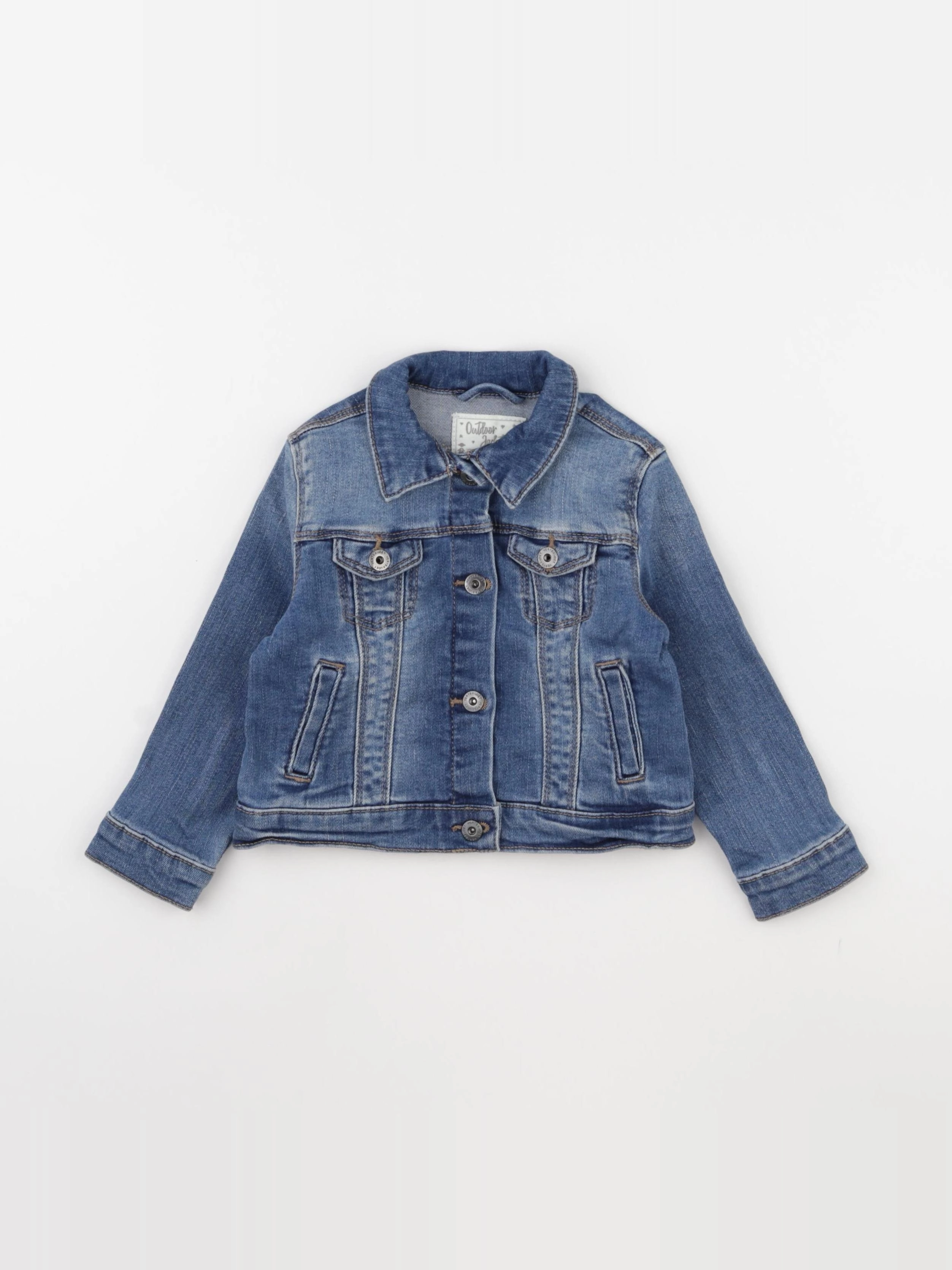 Vertbaudet - veste bleu - 2 ans