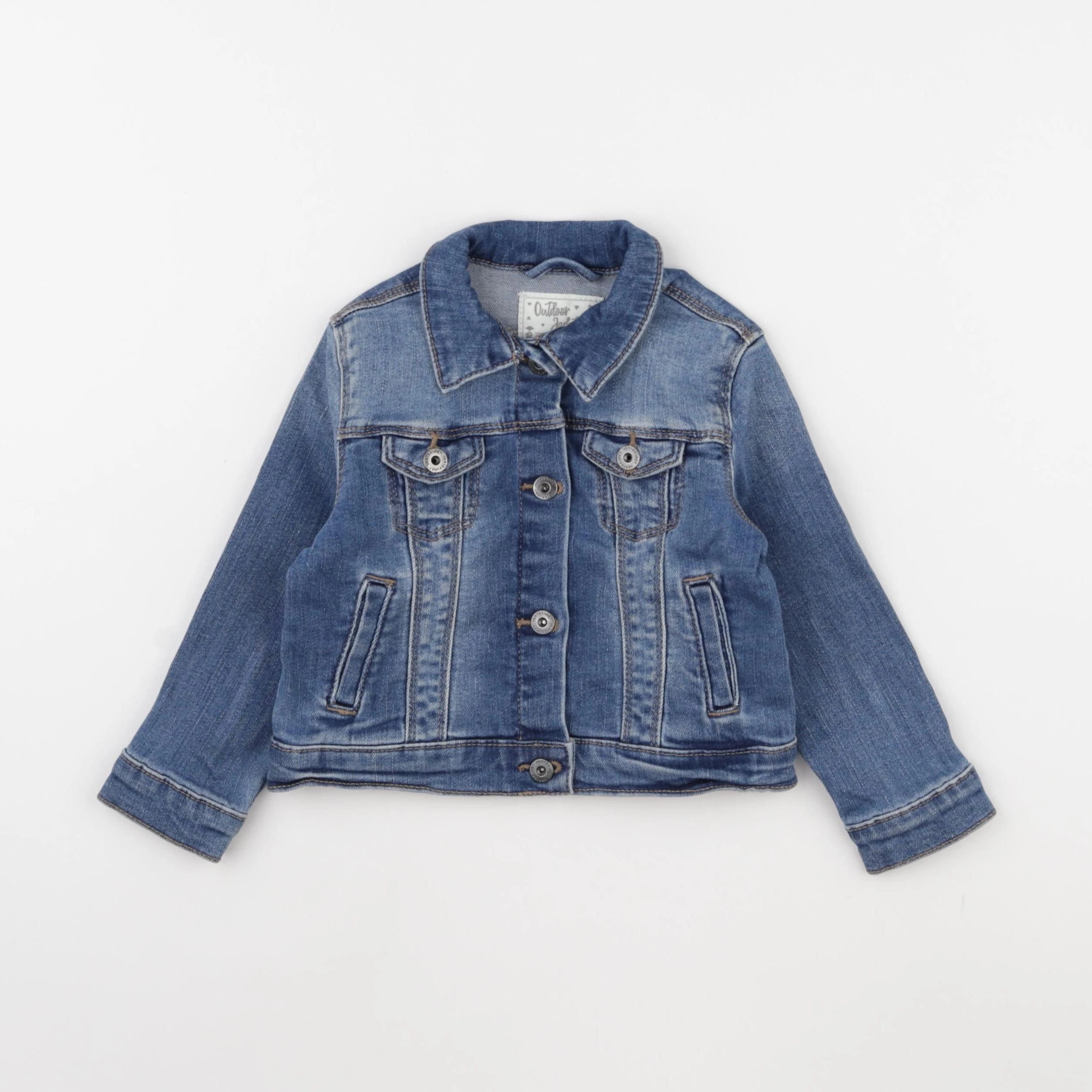 Vertbaudet - veste bleu - 2 ans