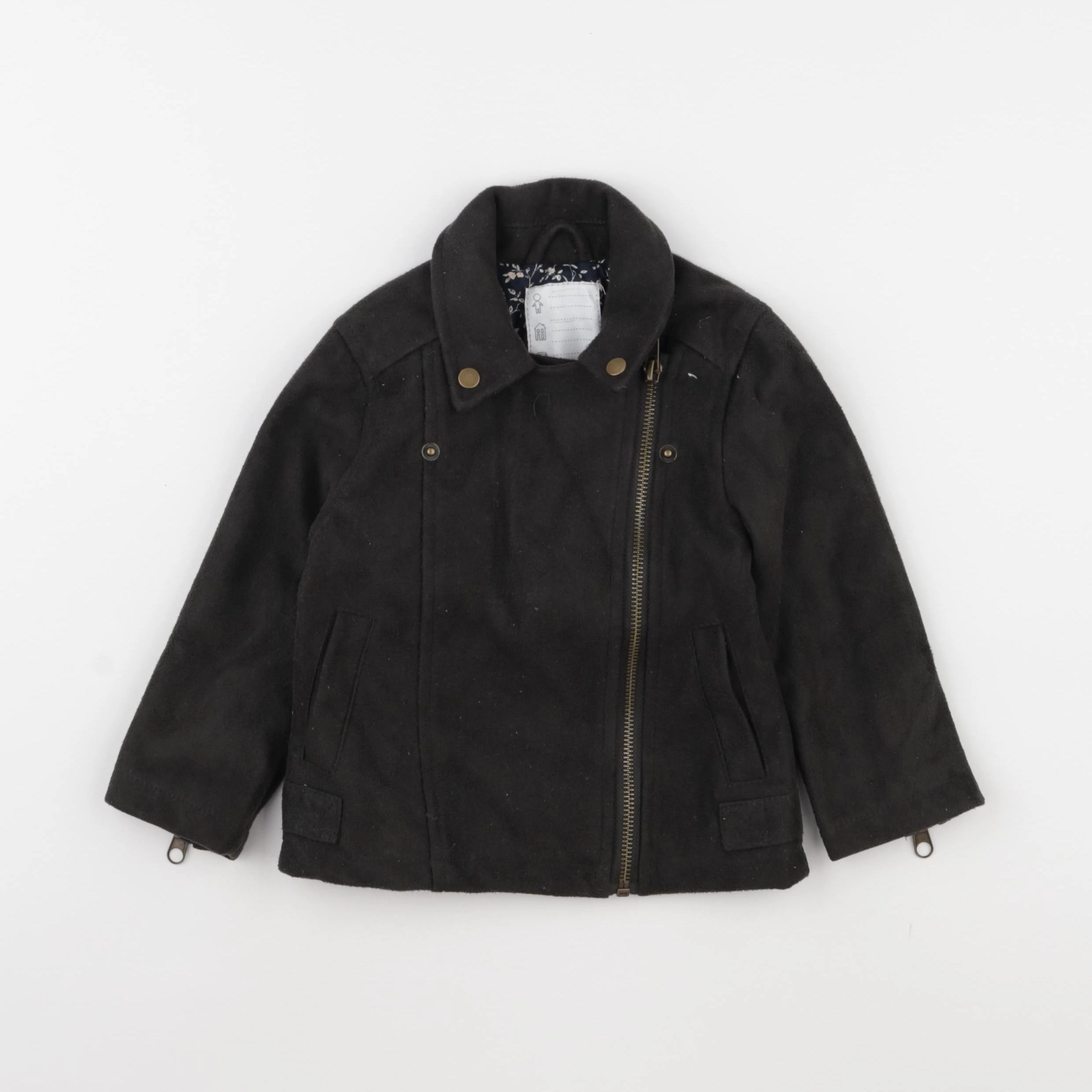 Vertbaudet - veste gris - 3 ans