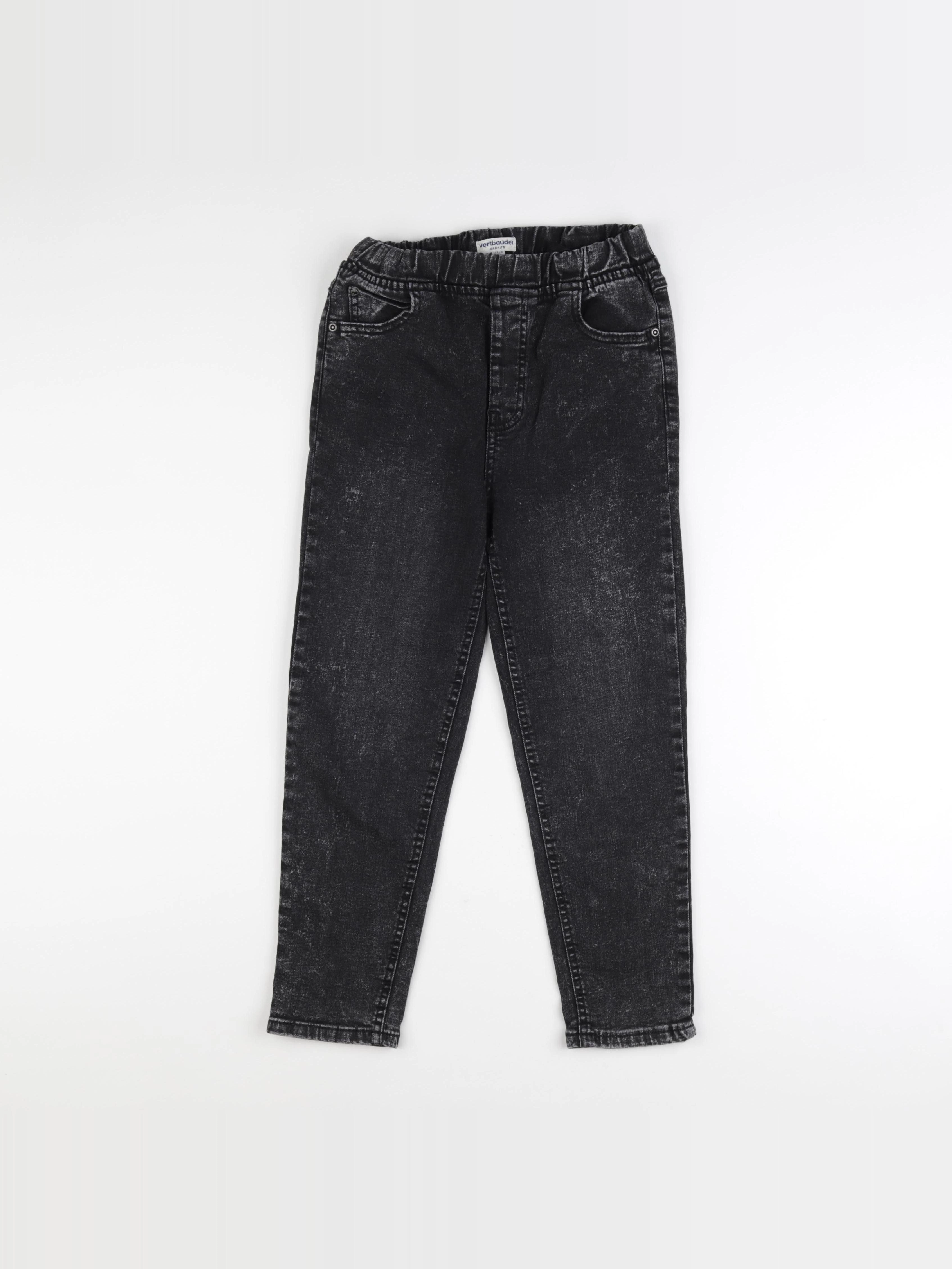 Vertbaudet - jean noir - 9 ans