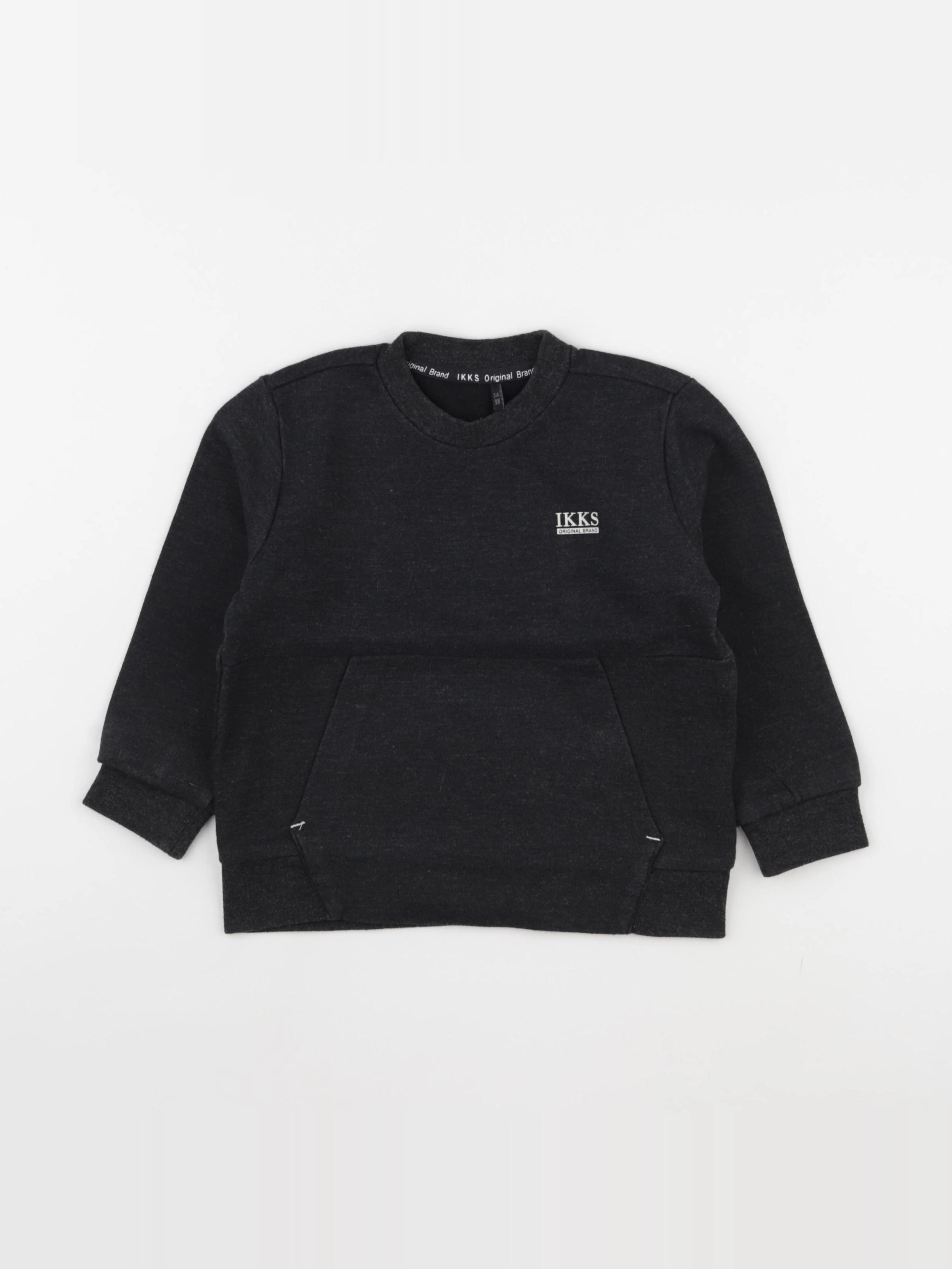 IKKS - sweat noir - 3 ans