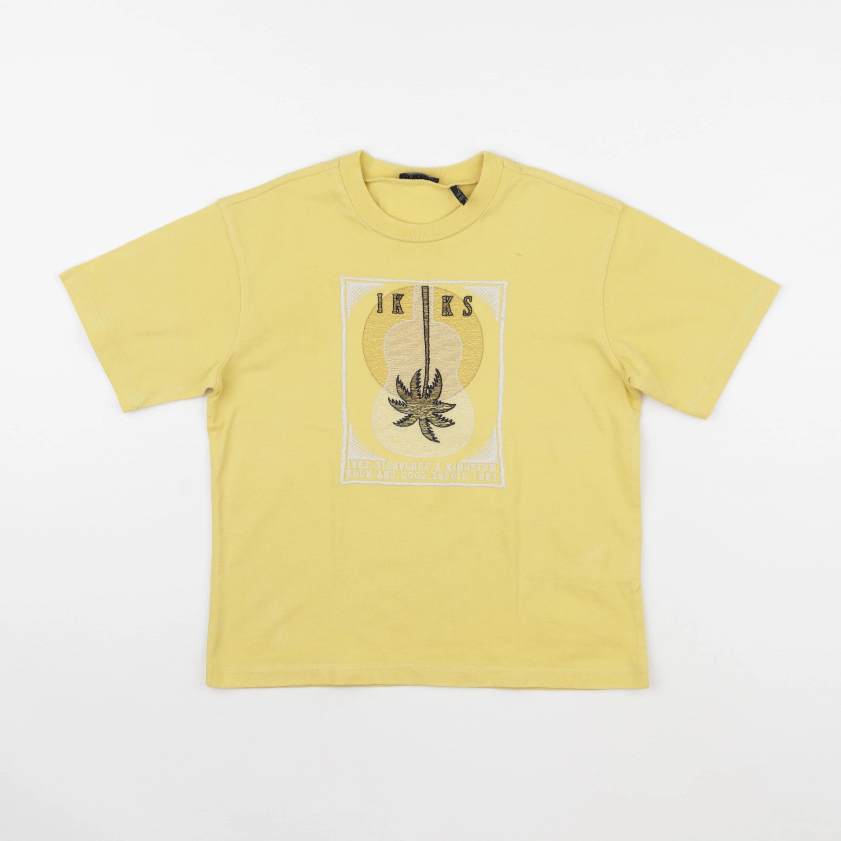 IKKS - tee-shirt jaune - 4 ans