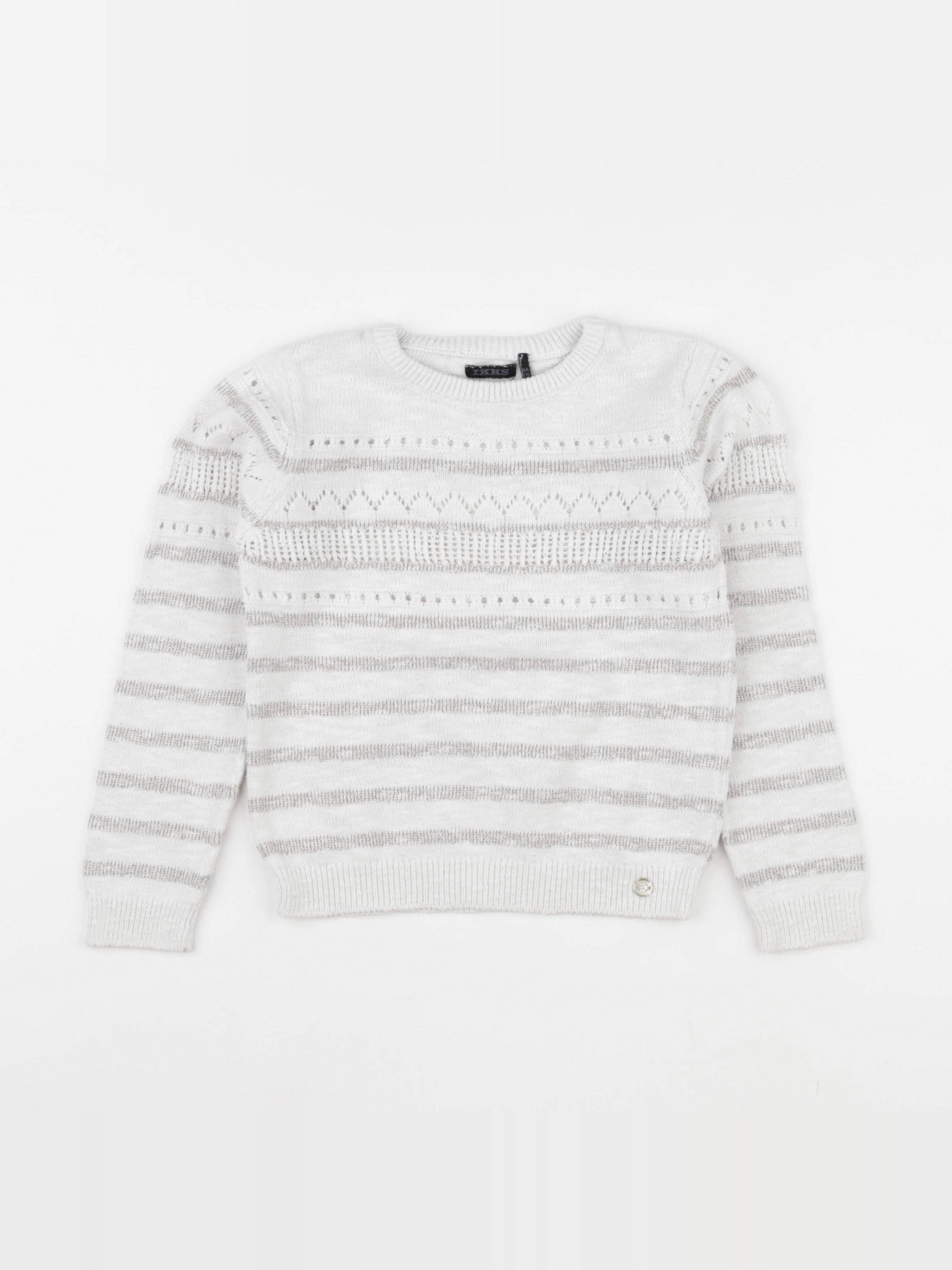 IKKS - pull blanc - 6 ans
