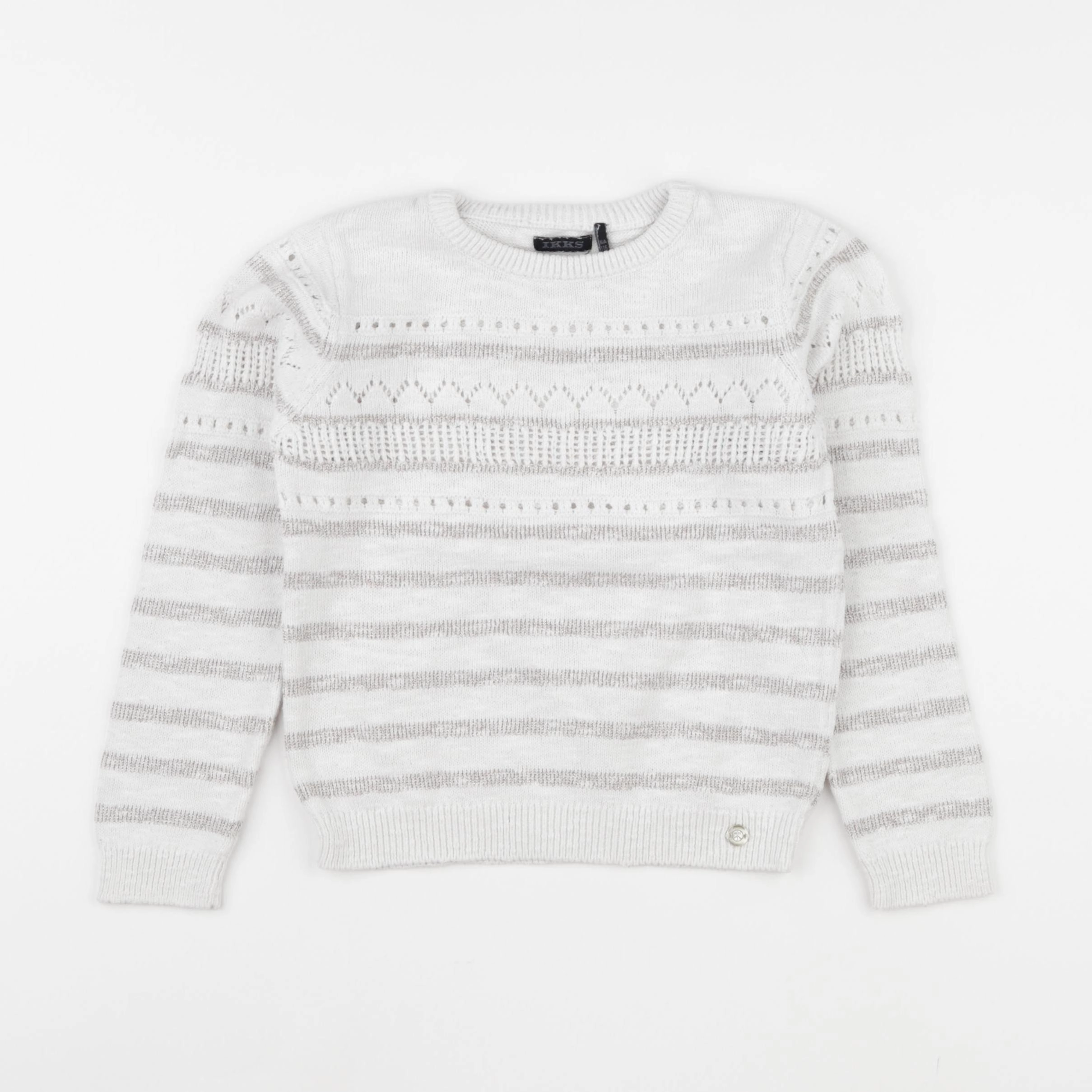 IKKS - pull blanc - 6 ans