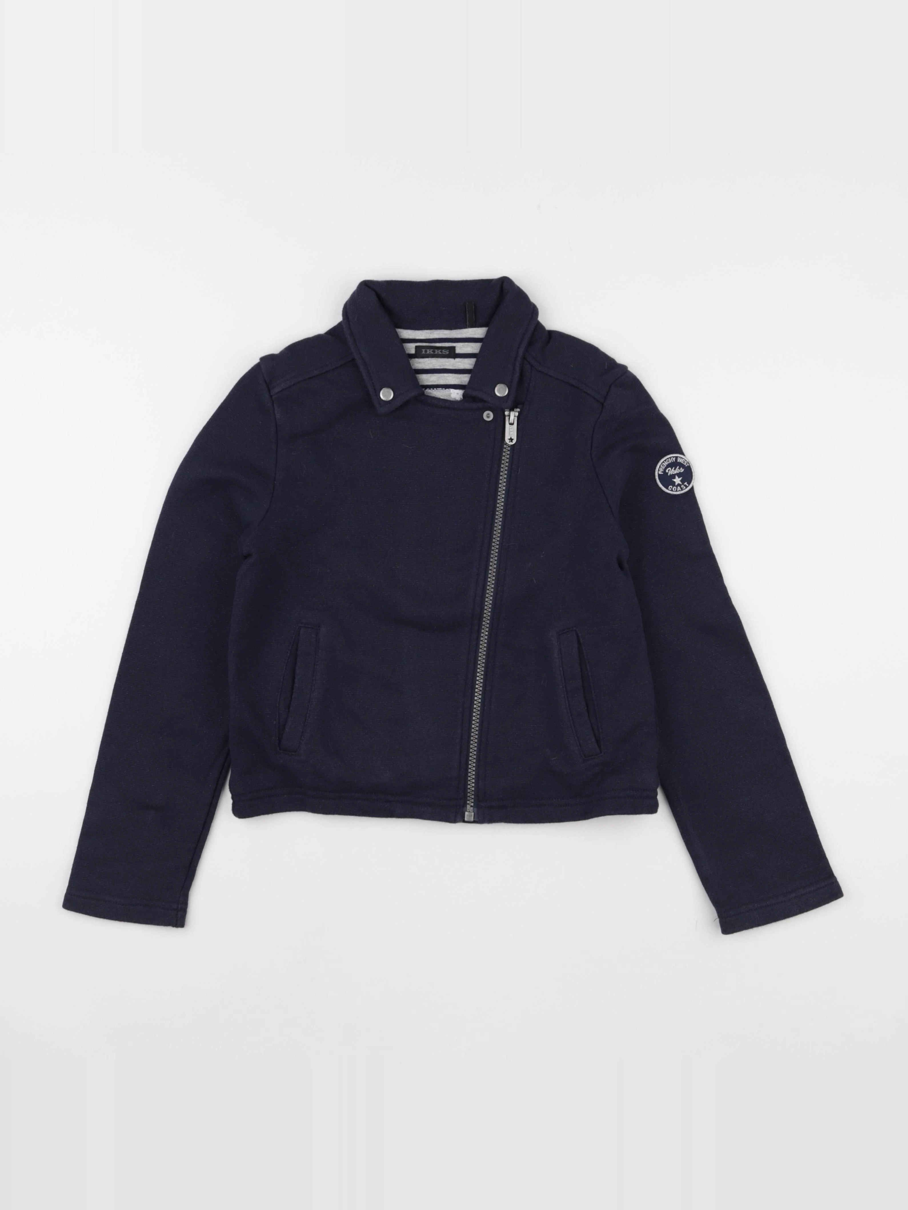 IKKS - veste bleu - 10 ans