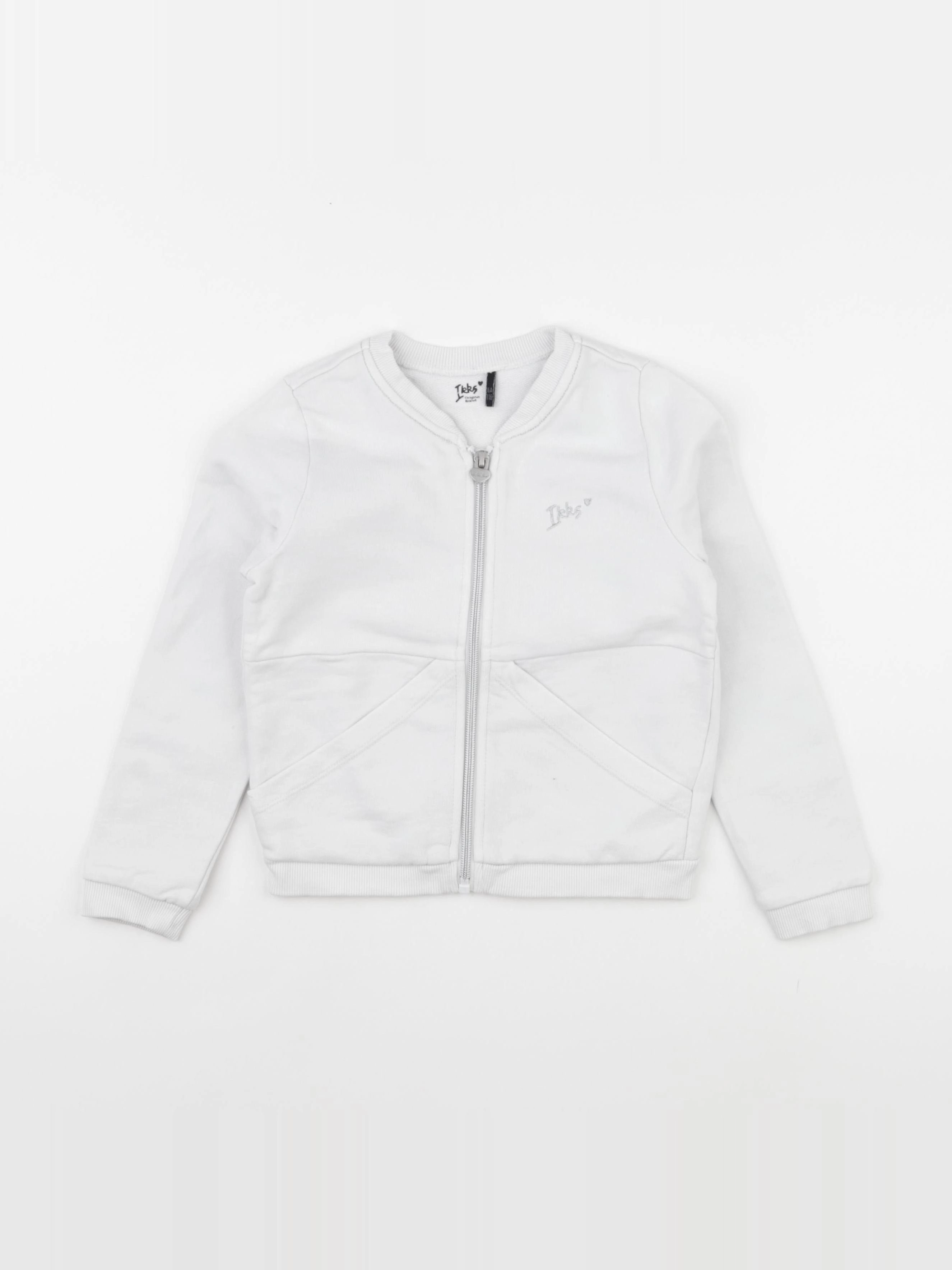 IKKS - sweat blanc - 6 ans