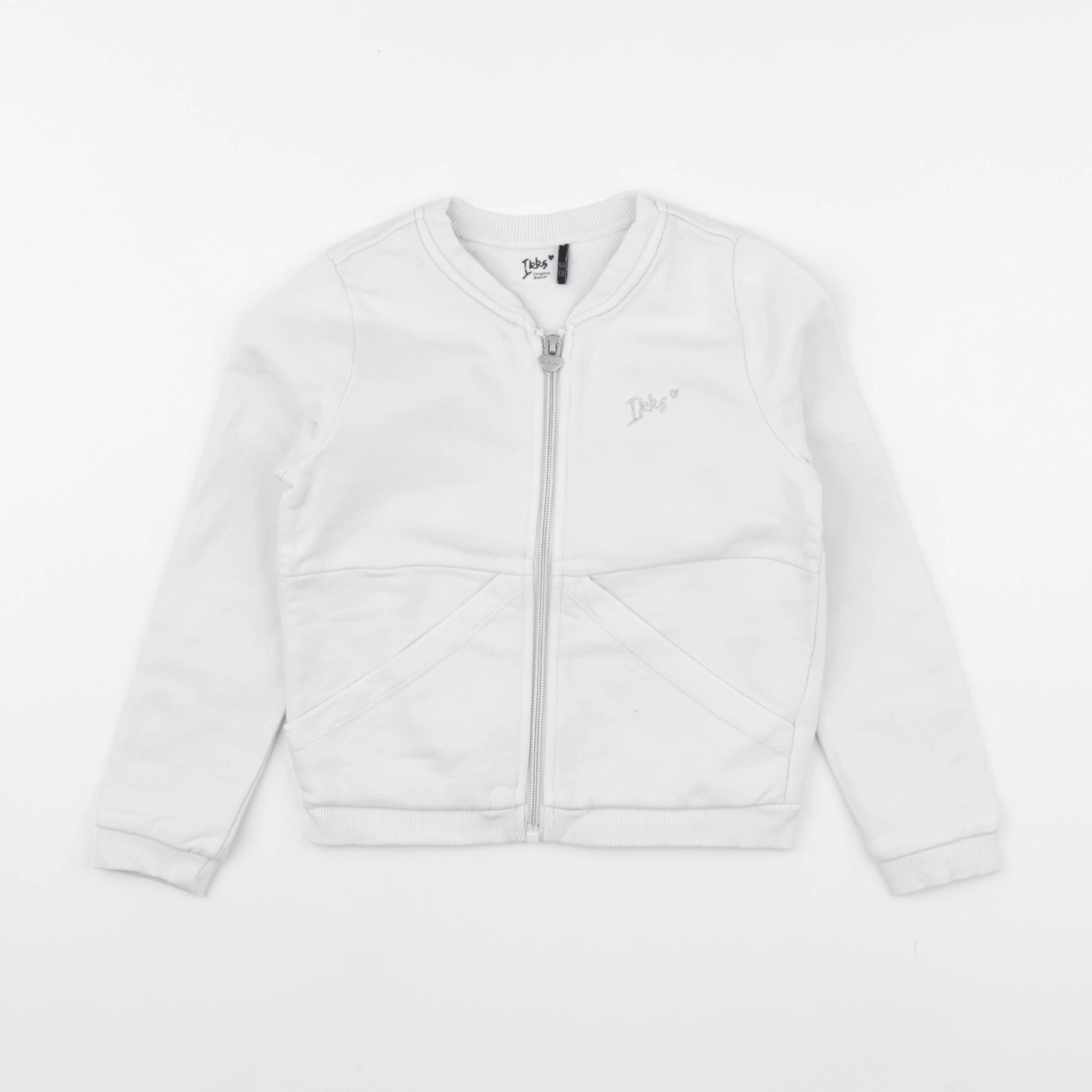 IKKS - sweat blanc - 6 ans