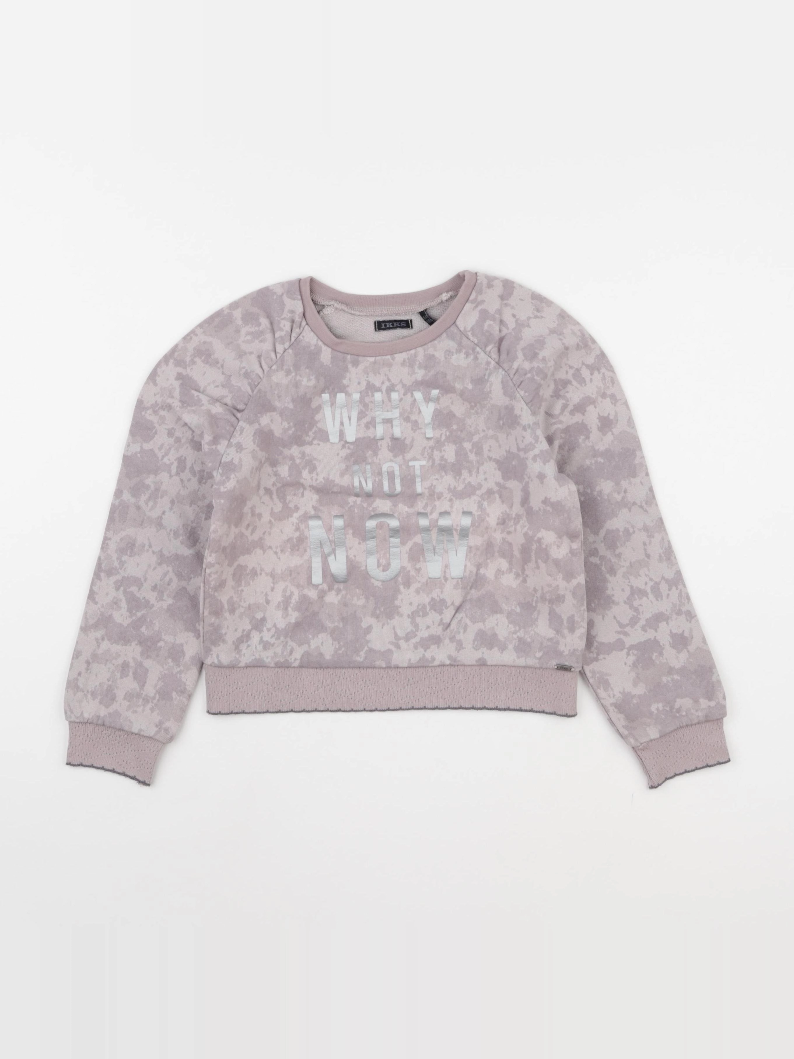 IKKS - sweat violet - 6 ans