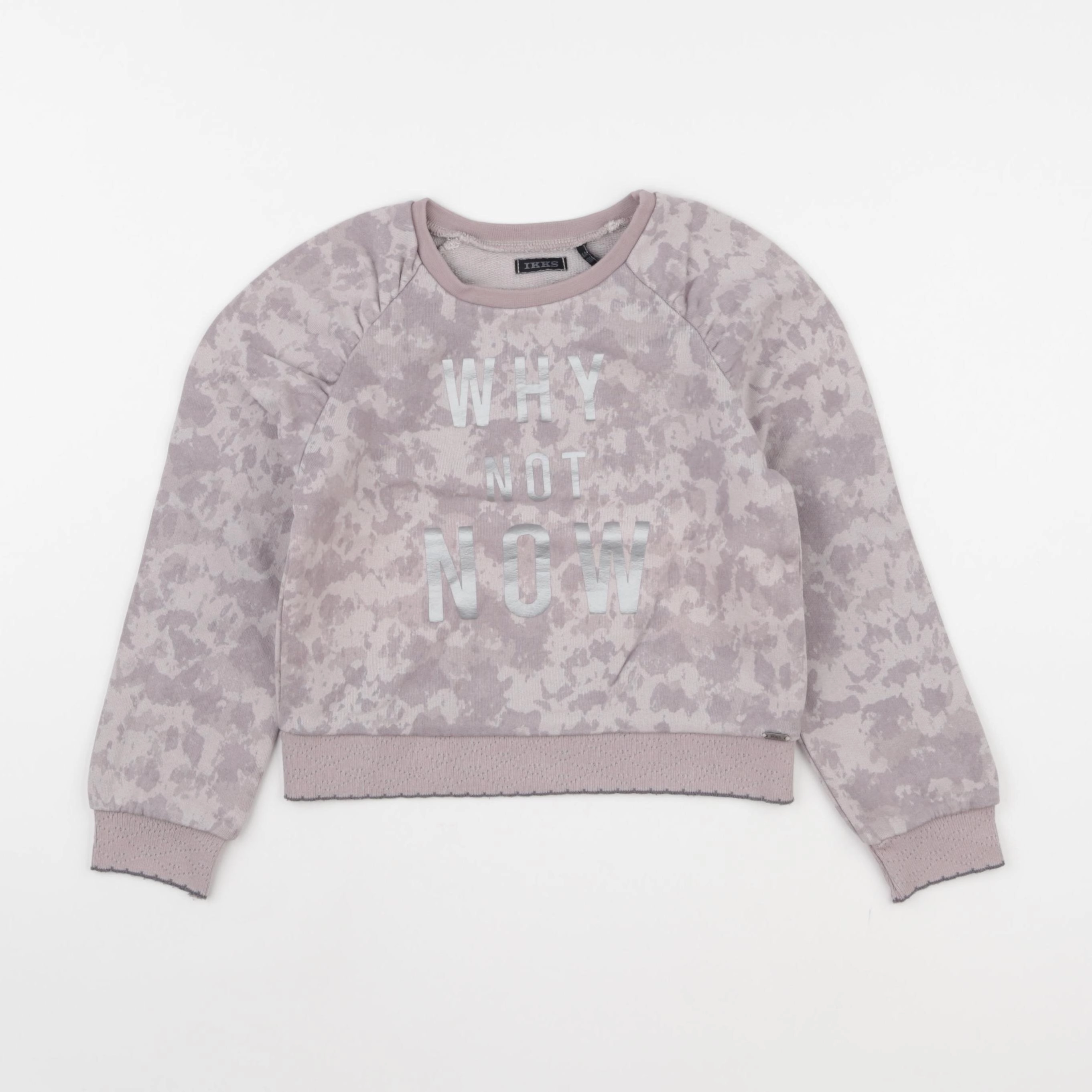 IKKS - sweat violet - 6 ans