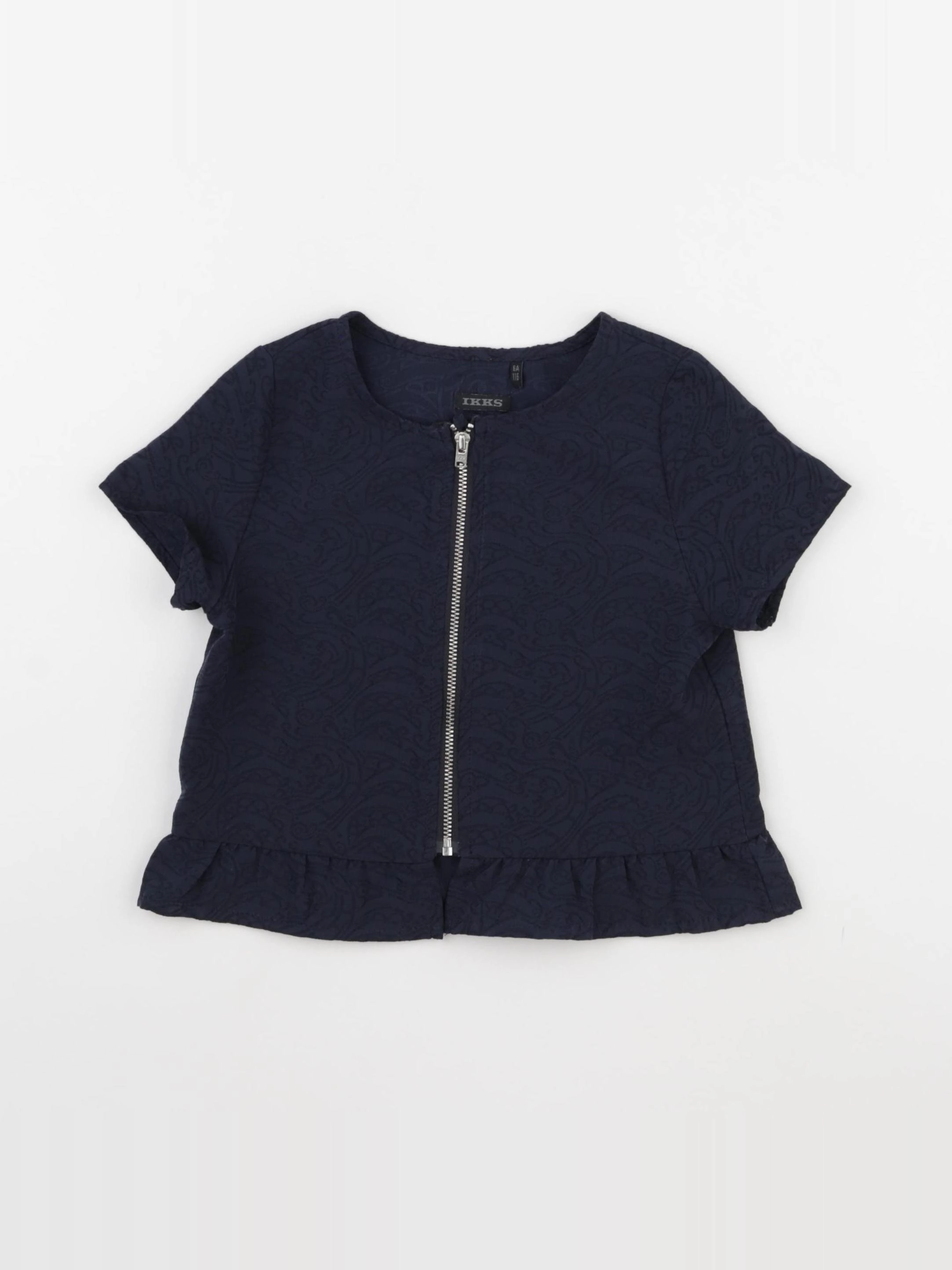 IKKS - tee-shirt bleu - 6 ans