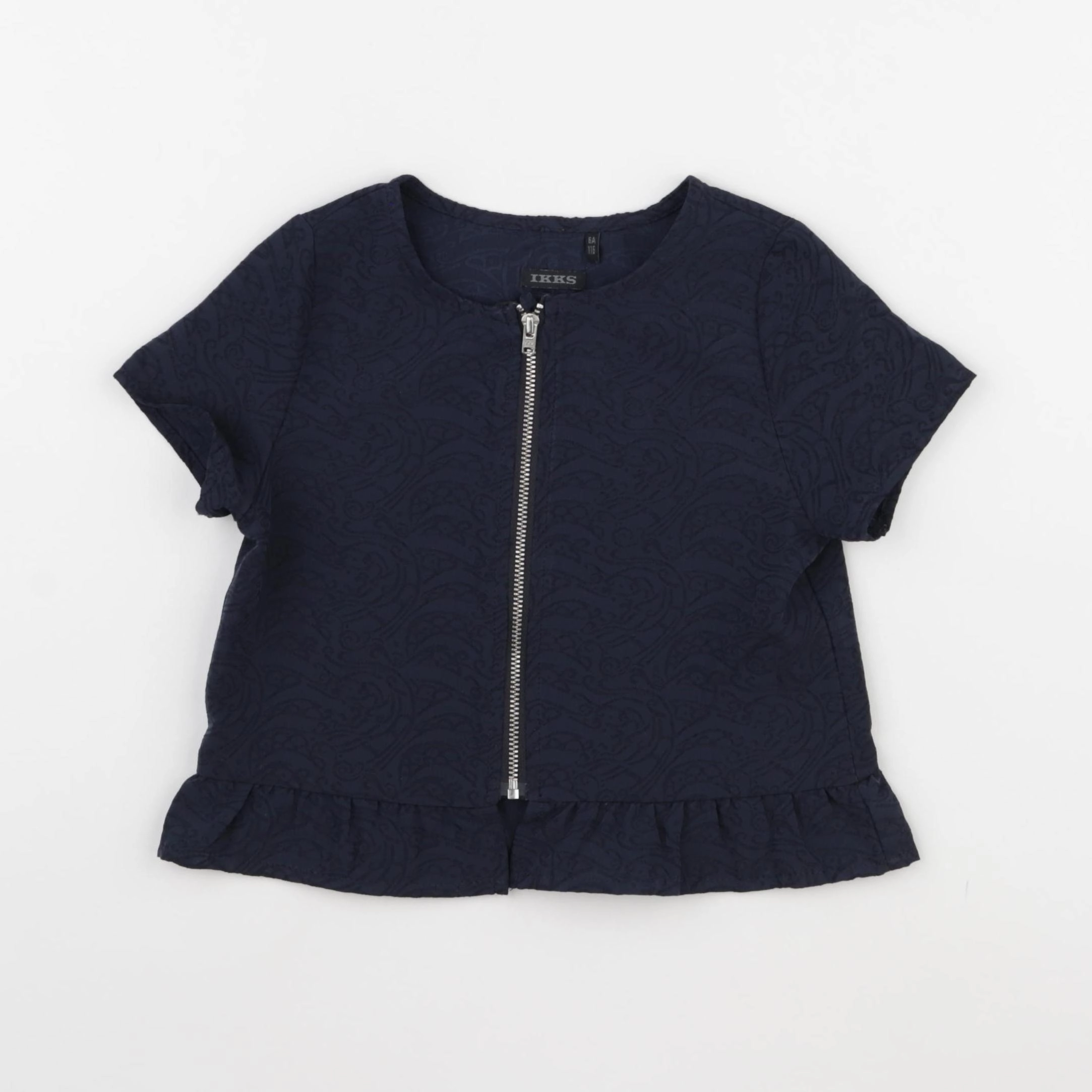 IKKS - tee-shirt bleu - 6 ans