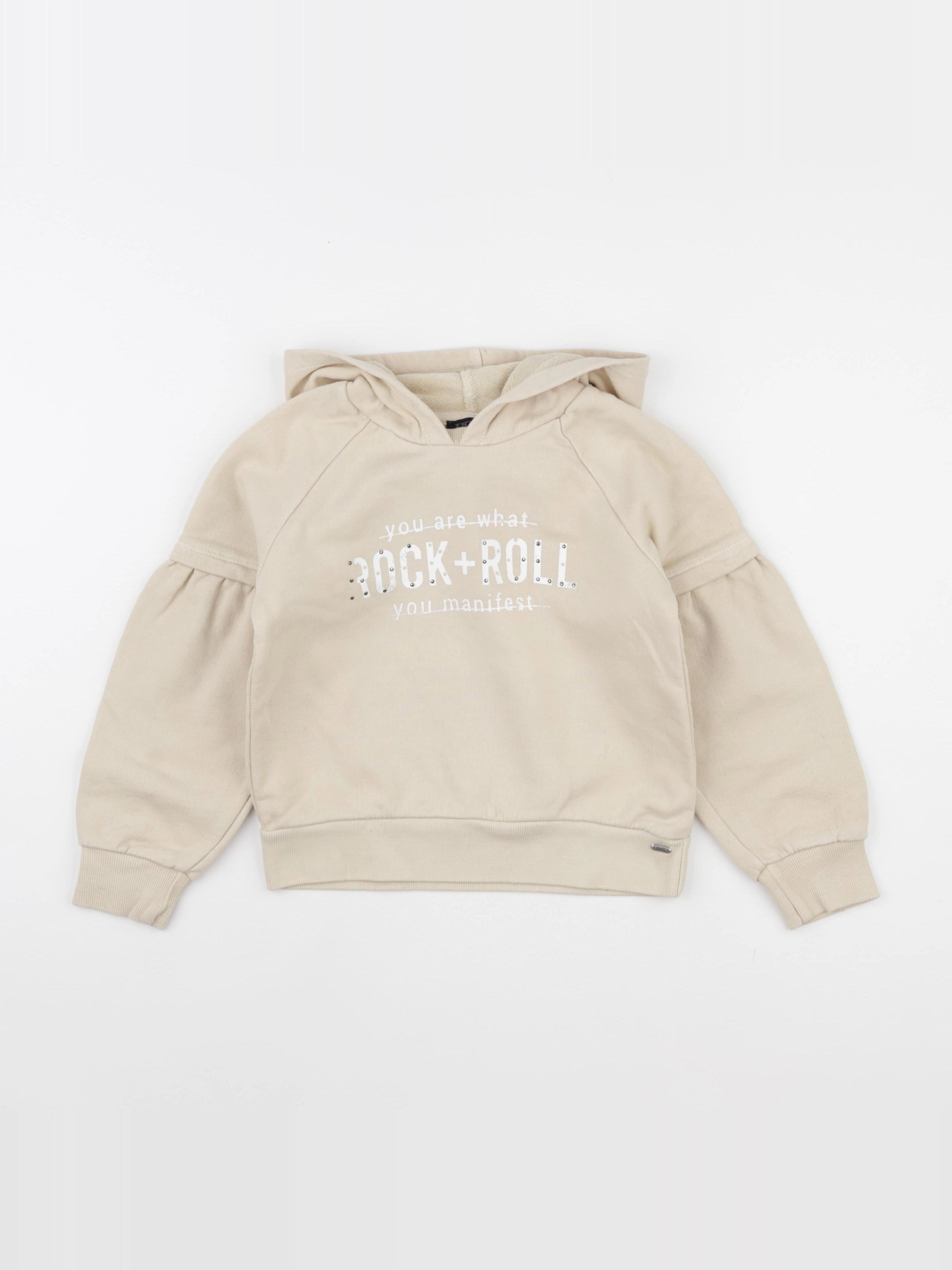 IKKS - sweat jaune - 6 ans