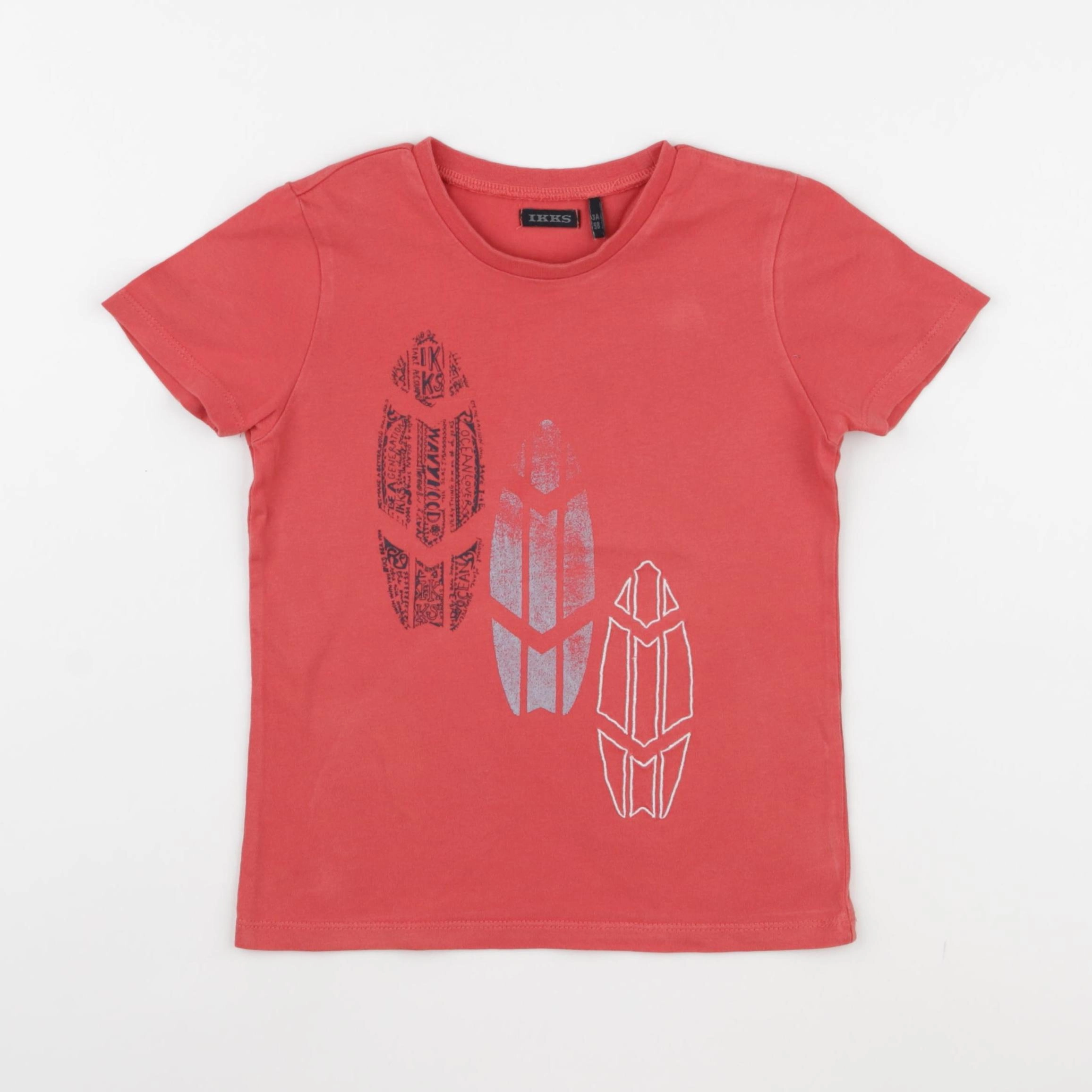 IKKS - tee-shirt rose - 3 ans
