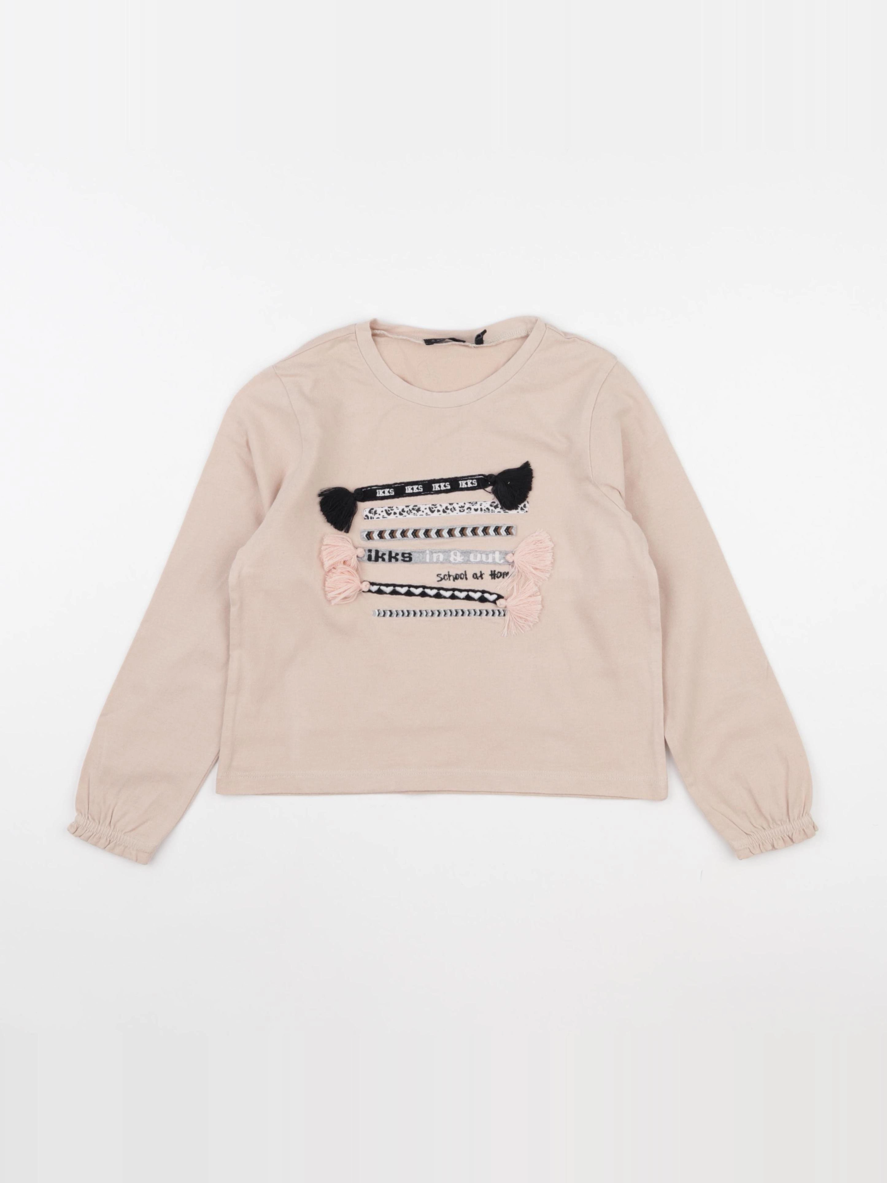 IKKS - tee-shirt rose - 6 ans
