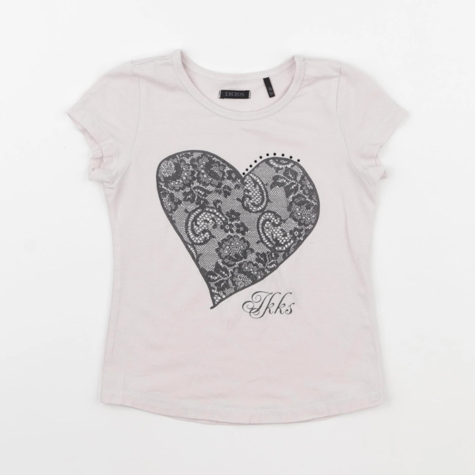 IKKS - tee-shirt rose - 3 ans
