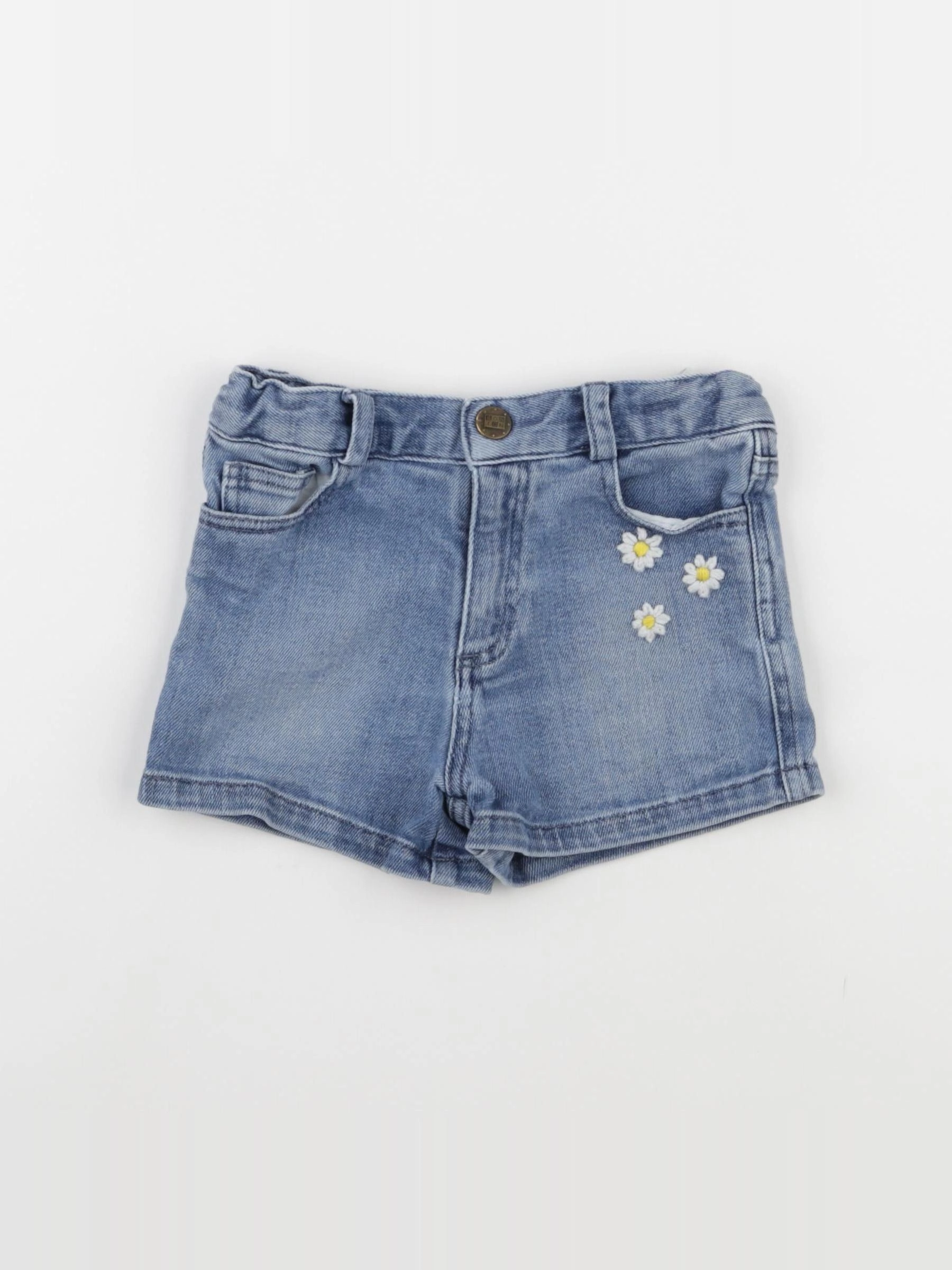 Bonton - short bleu - 4 ans