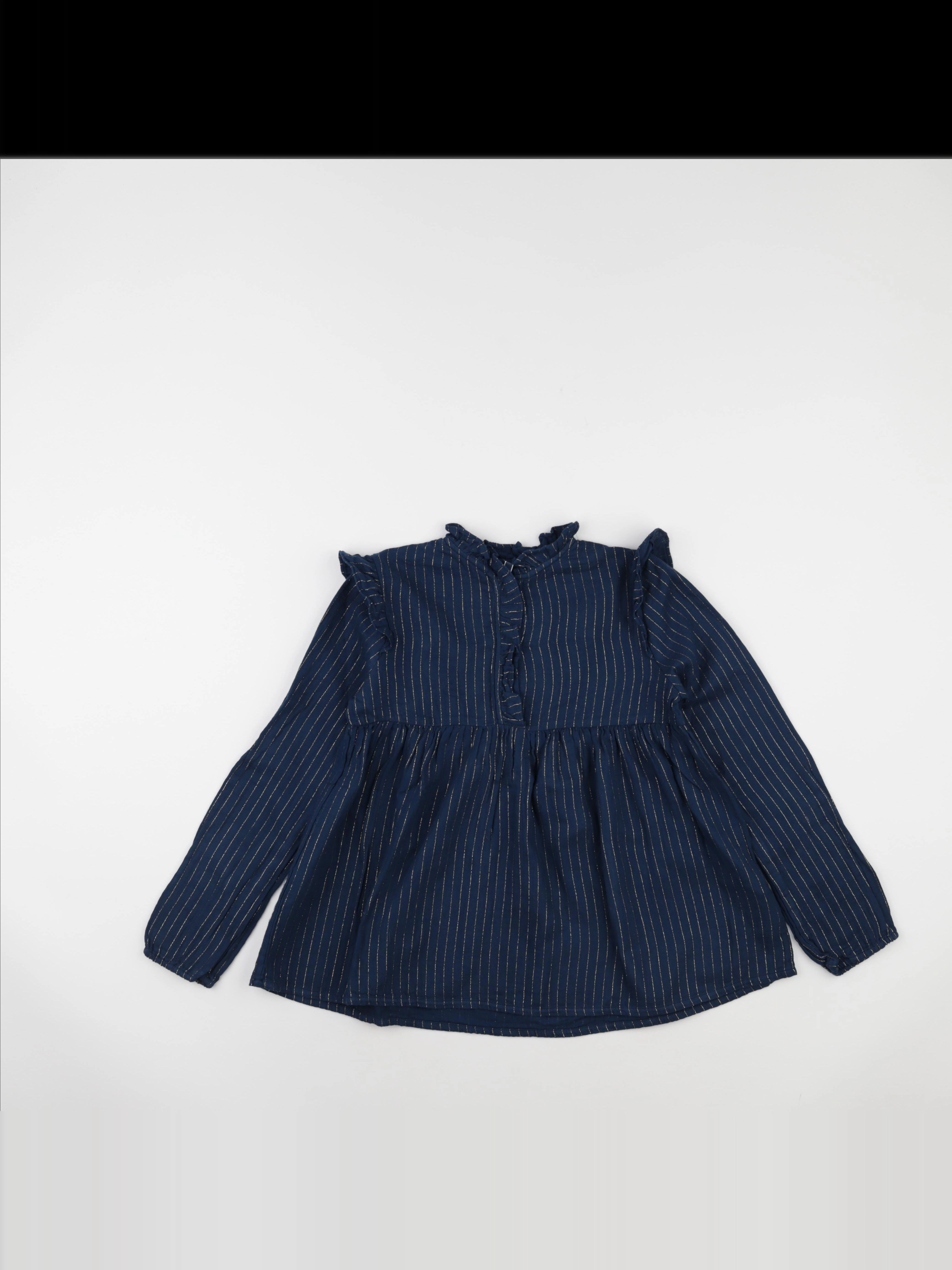 Bonton - blouse bleu - 10 ans