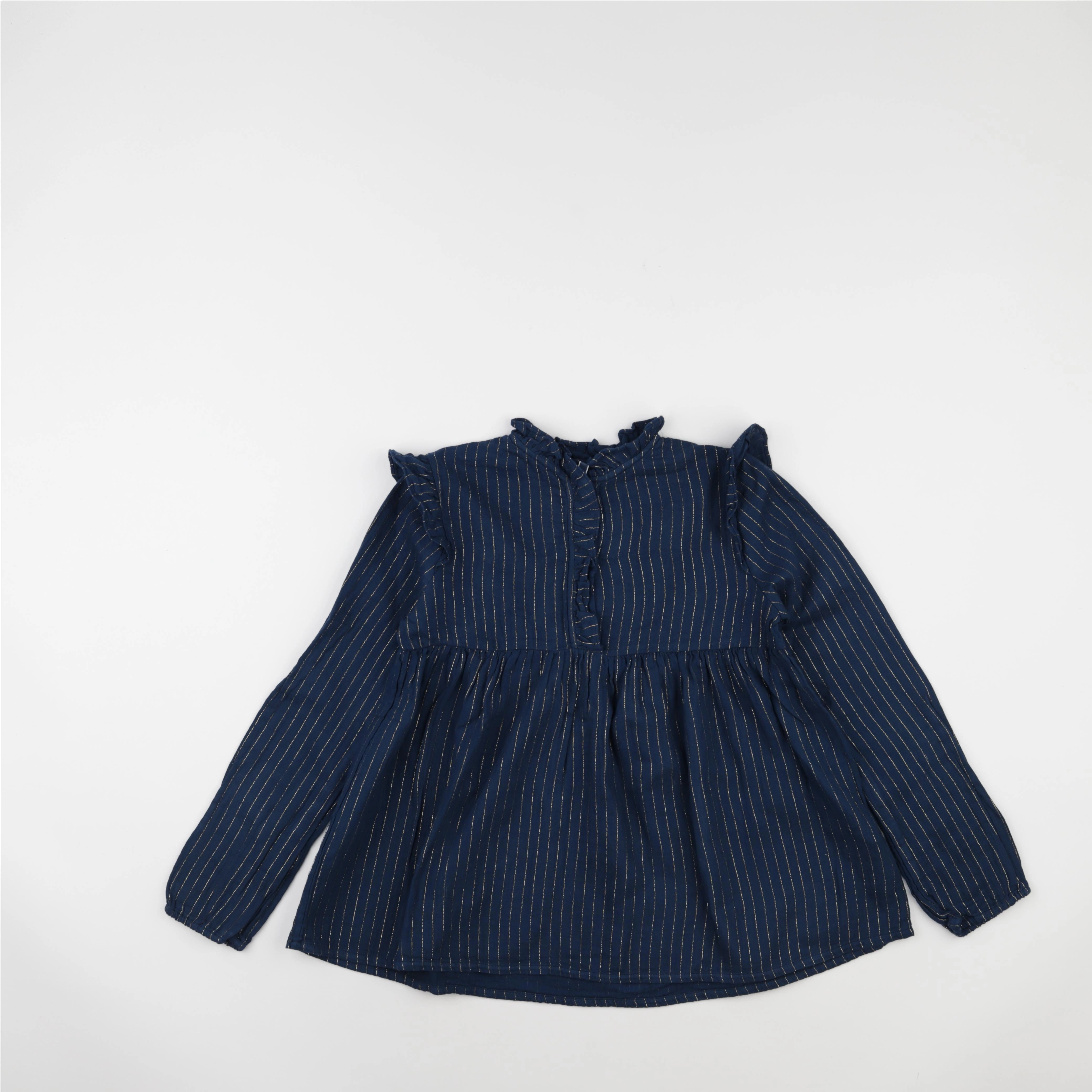 Bonton - blouse bleu - 10 ans