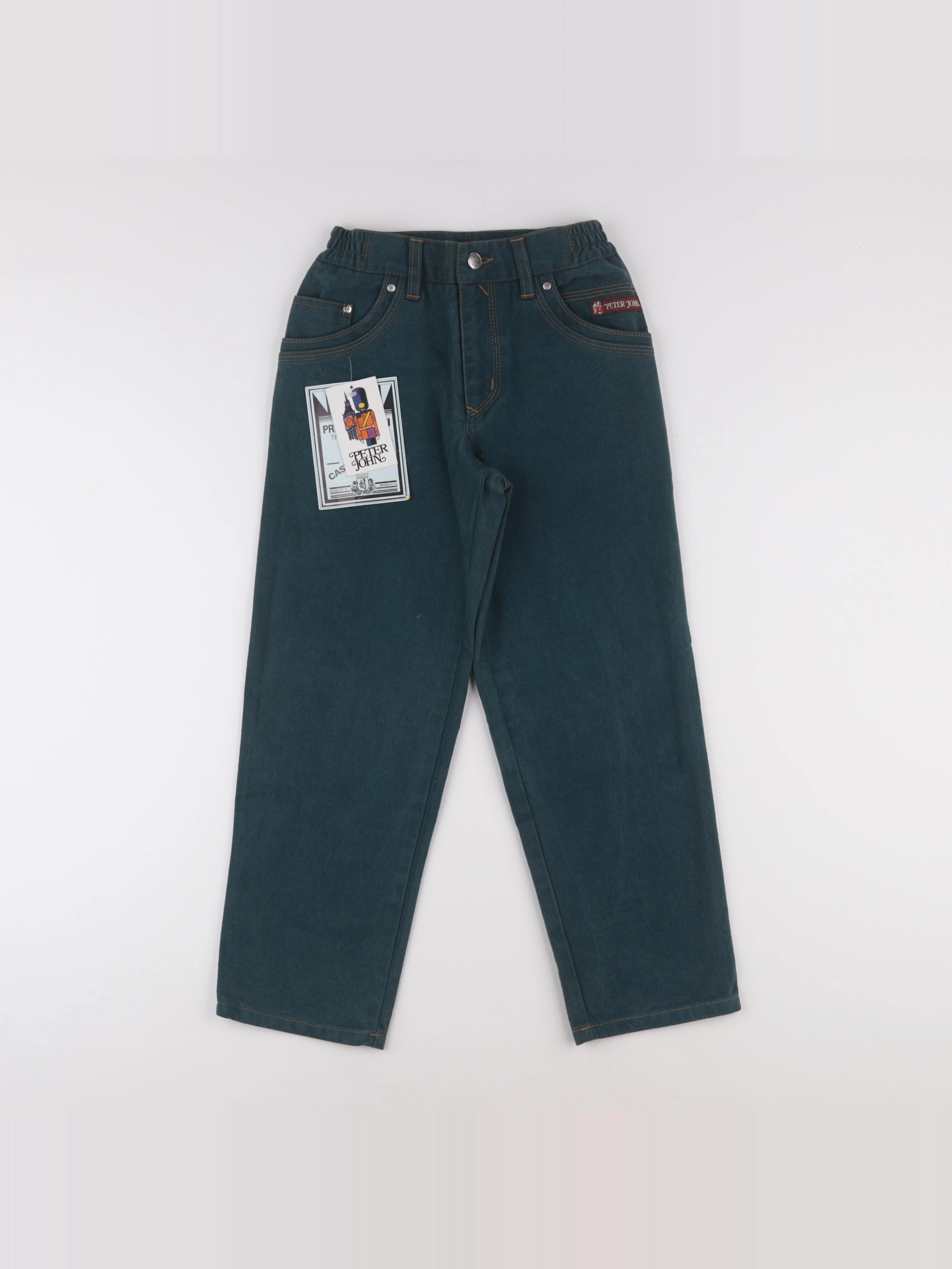 Vintage - jean vert - 8 ans