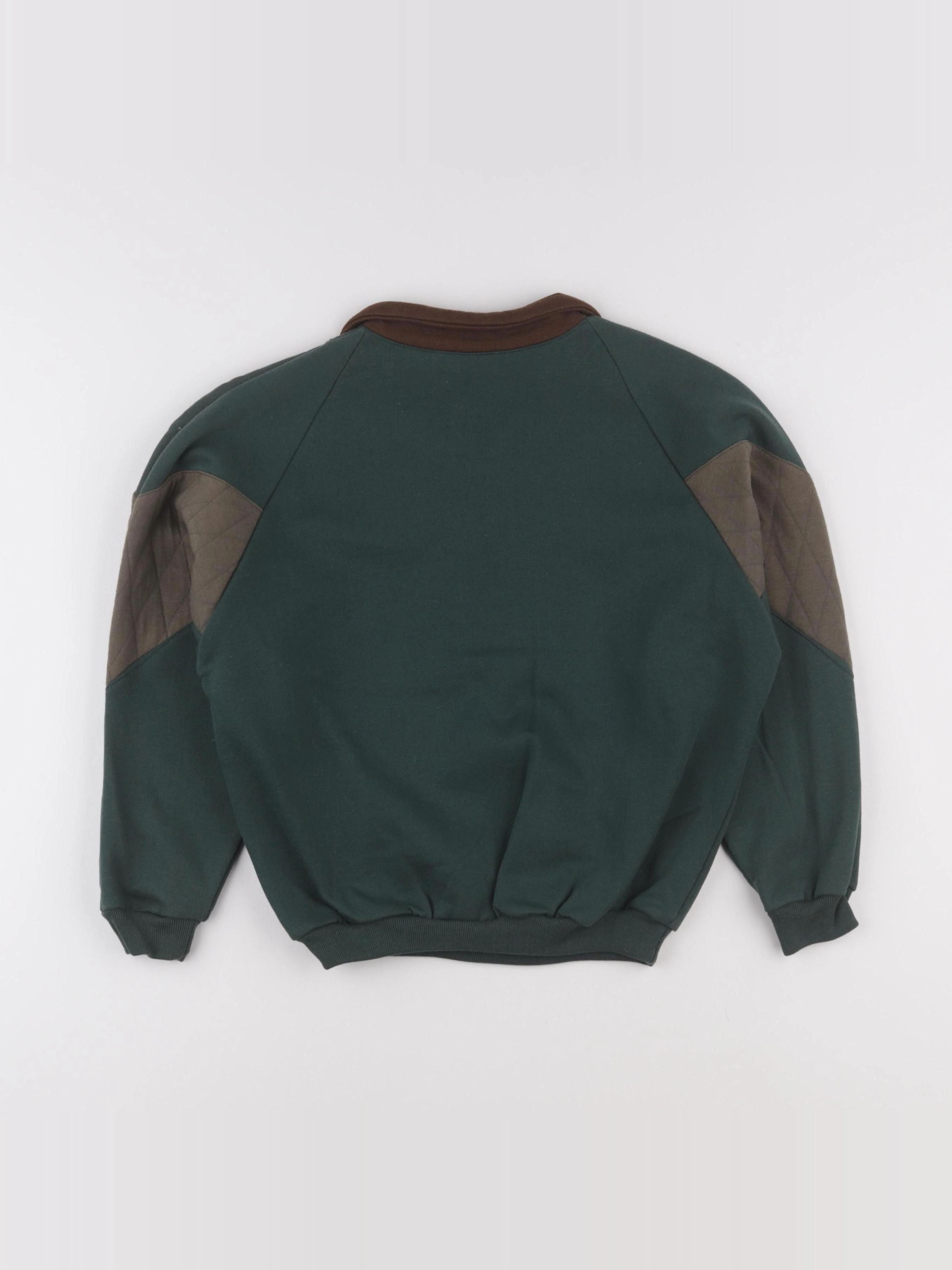 Vintage - sweat vert - 8 ans