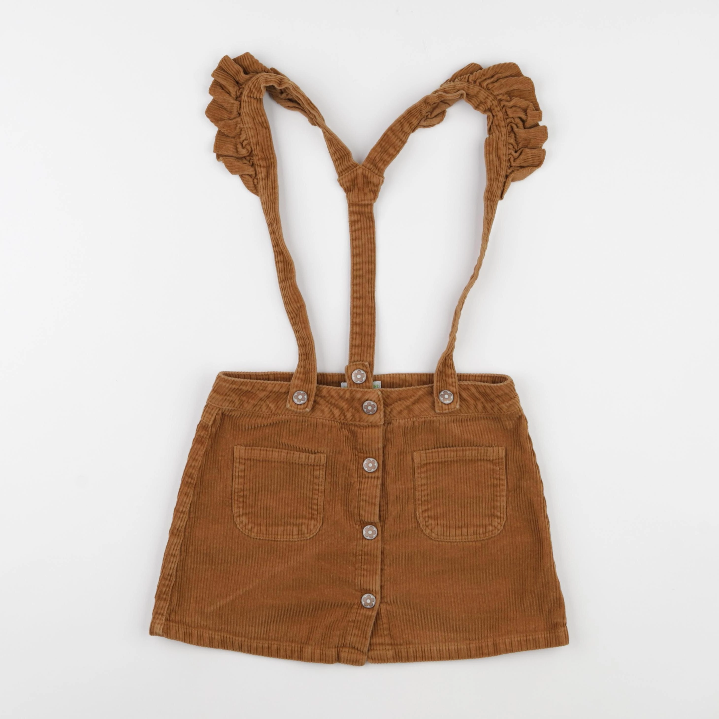 Vertbaudet - jupe marron - 8 ans