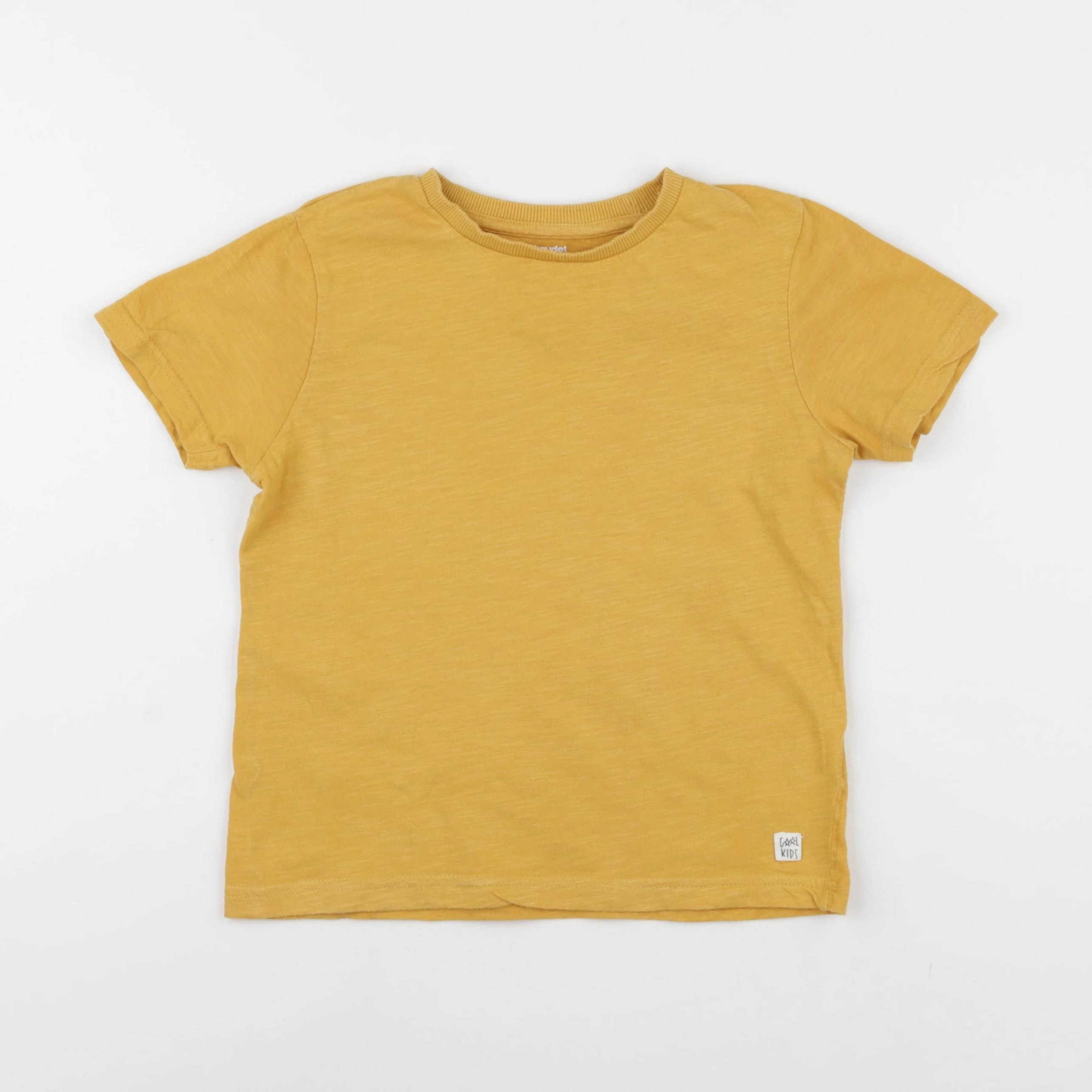 Vertbaudet - tee-shirt jaune - 8 ans