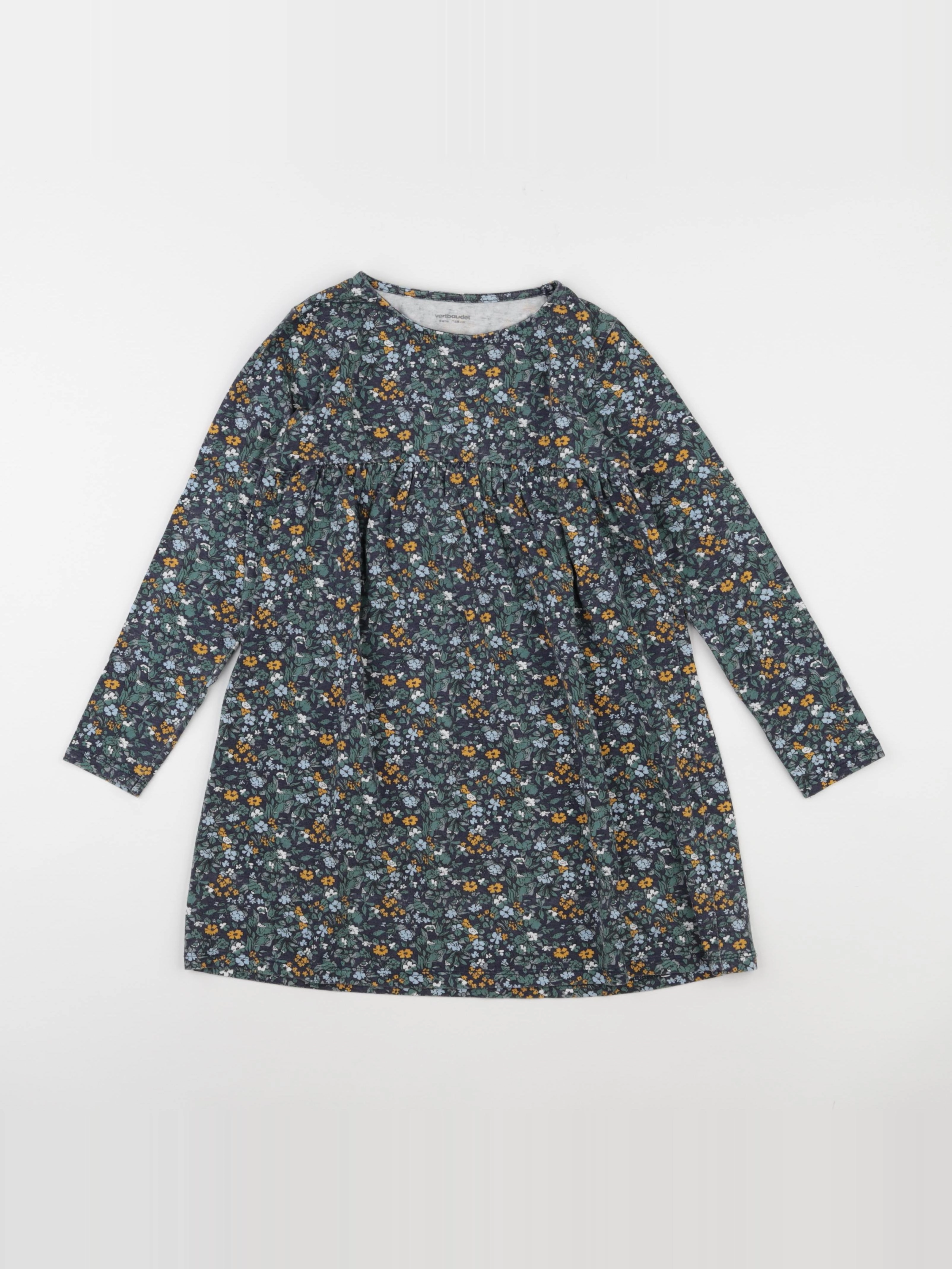 Vertbaudet - robe bleu - 8 ans