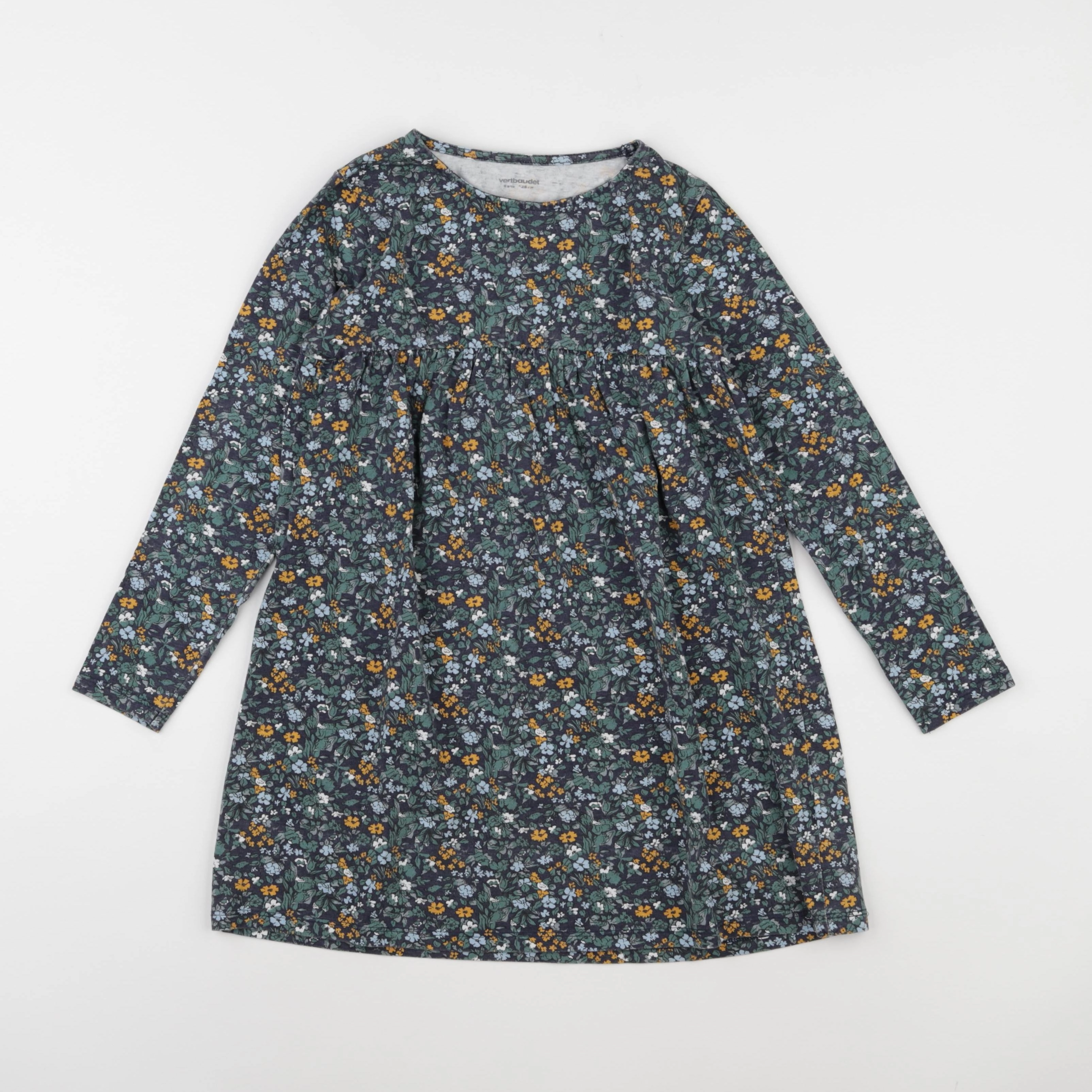 Vertbaudet - robe bleu - 8 ans