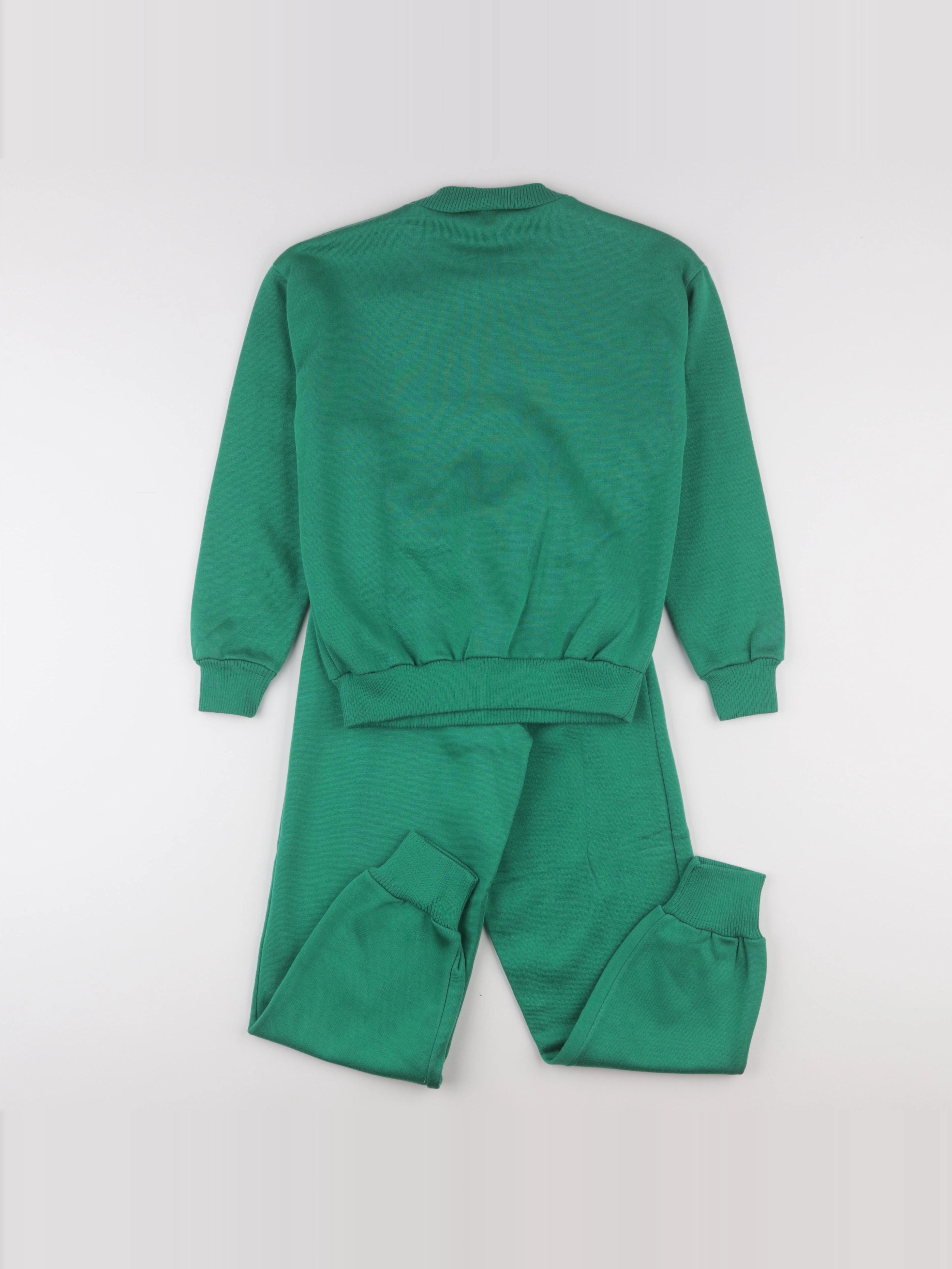 Vintage - ensemble vert - 8 ans