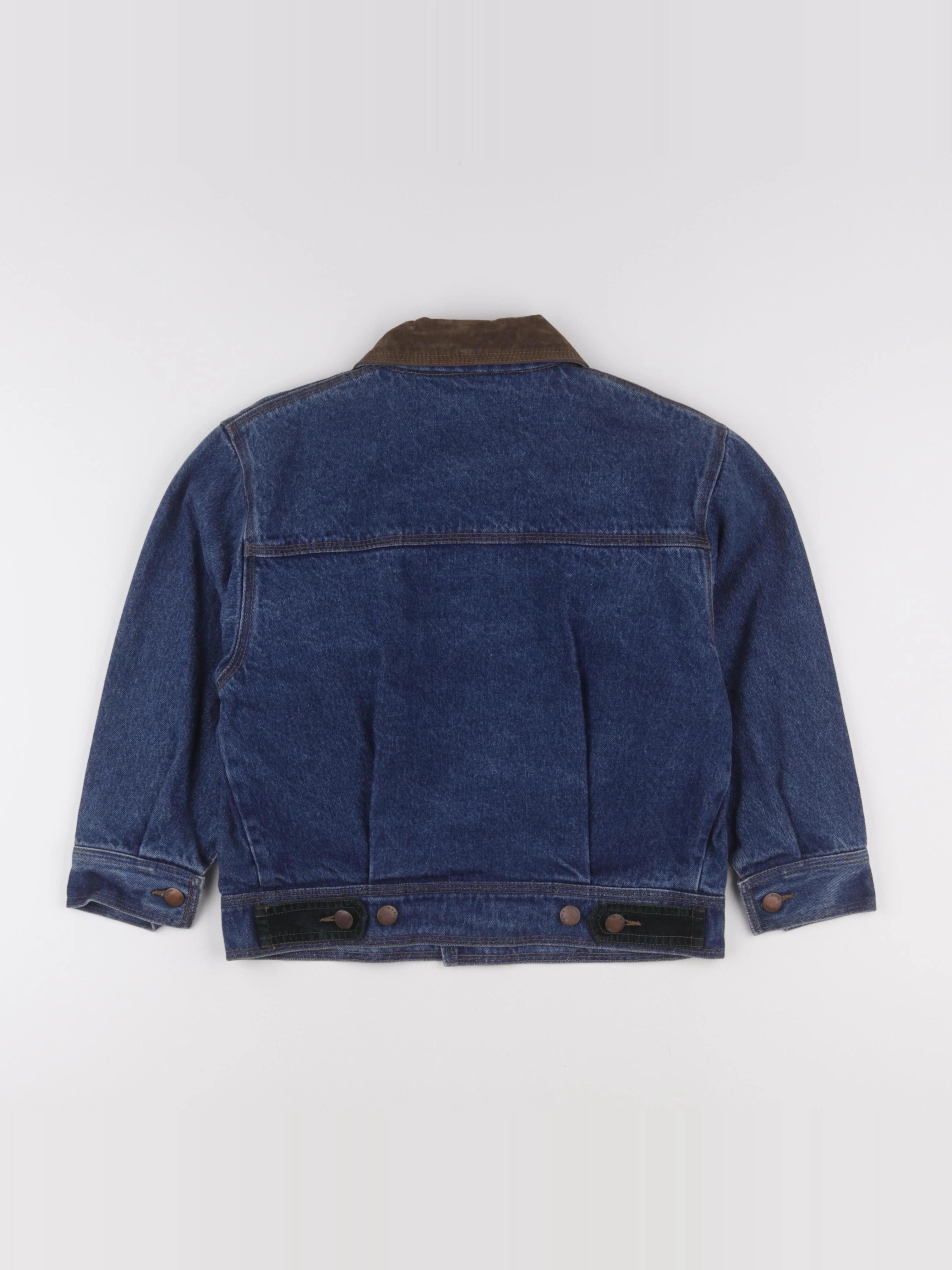 Vintage - veste bleu - 8 ans
