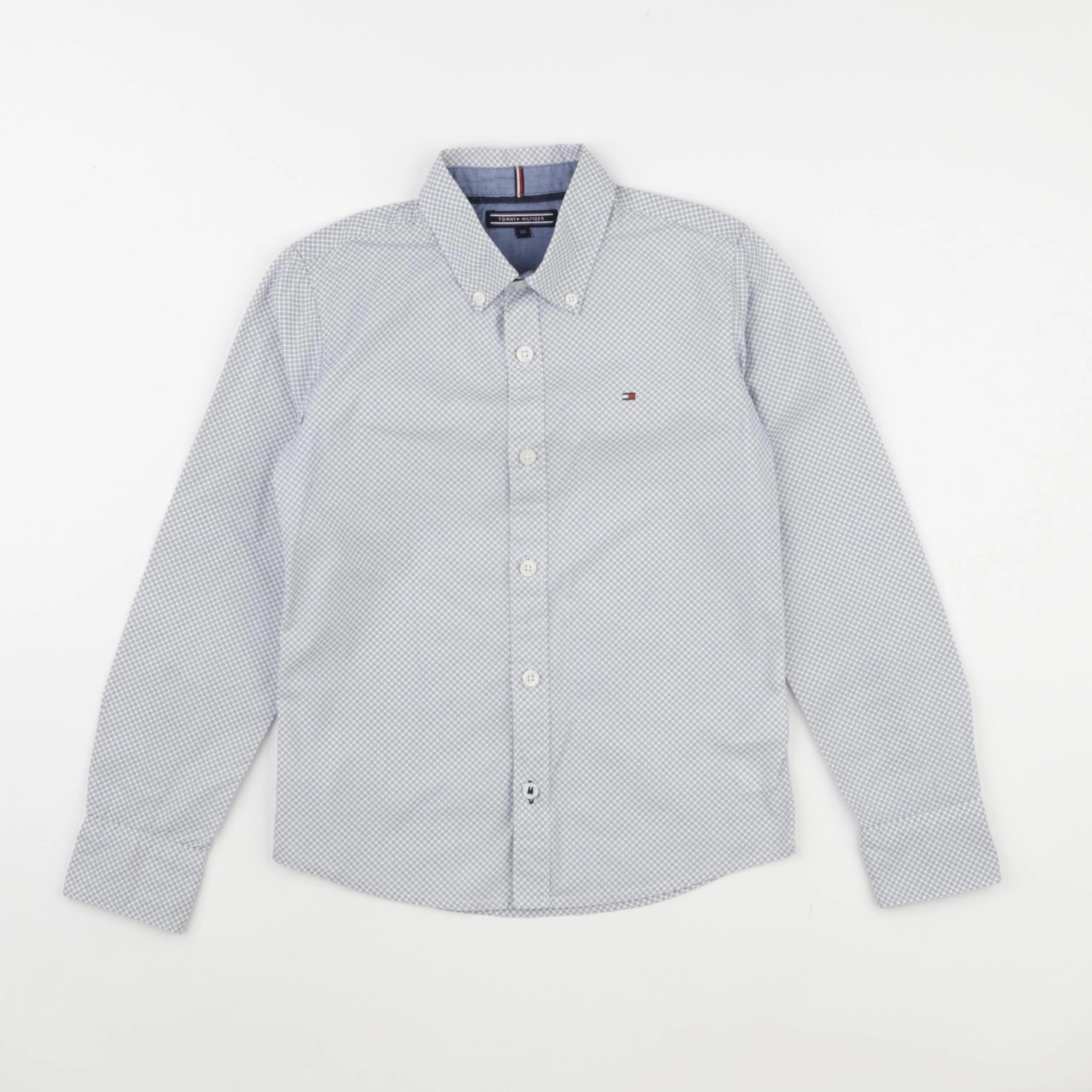 Tommy Hilfiger - chemise bleu - 8 ans