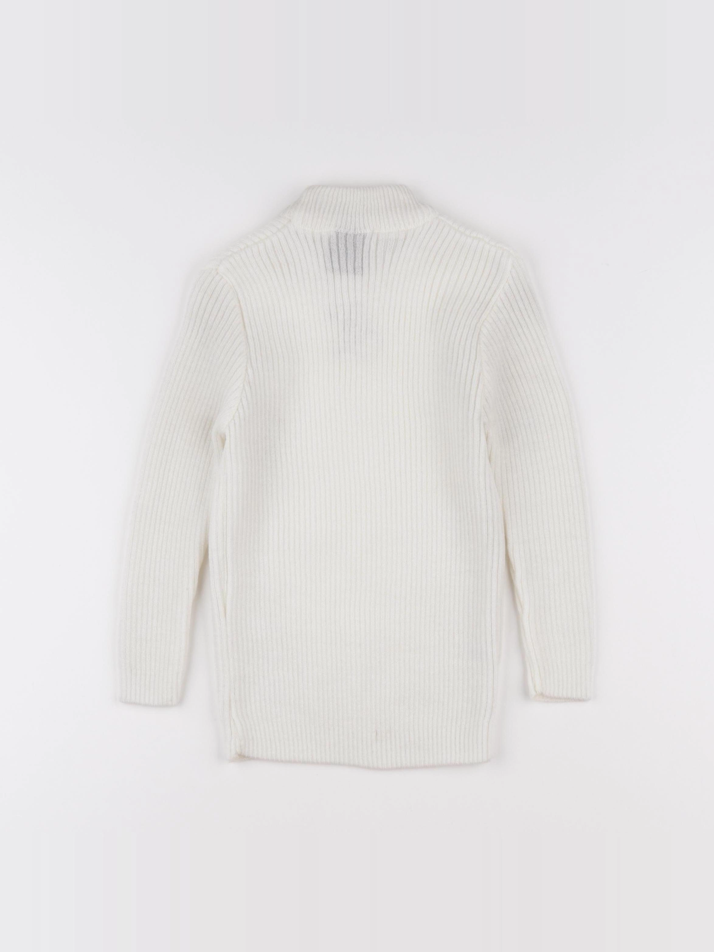 Vintage - pull blanc - 5 ans