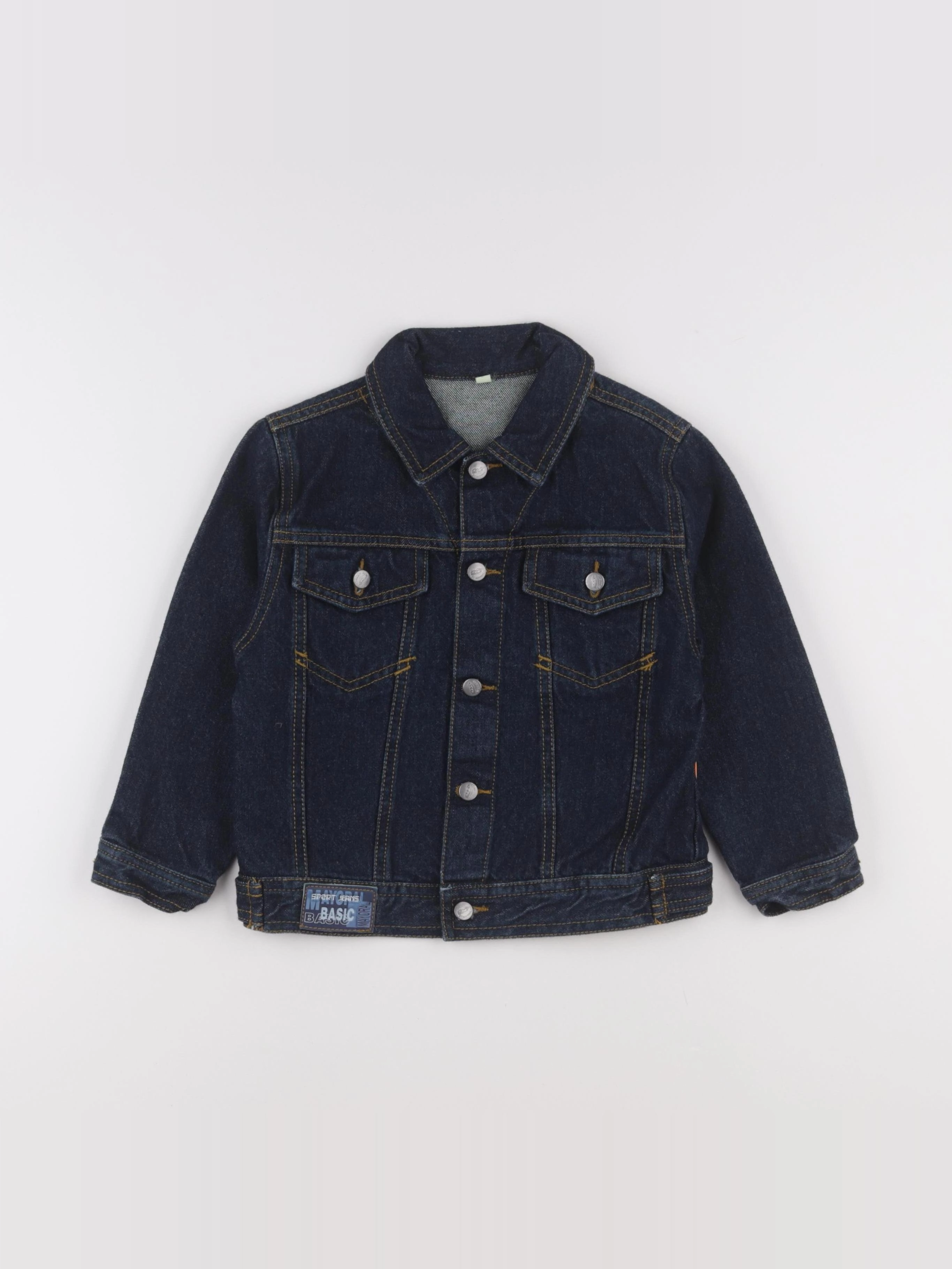 Vintage - veste bleu - 4 ans