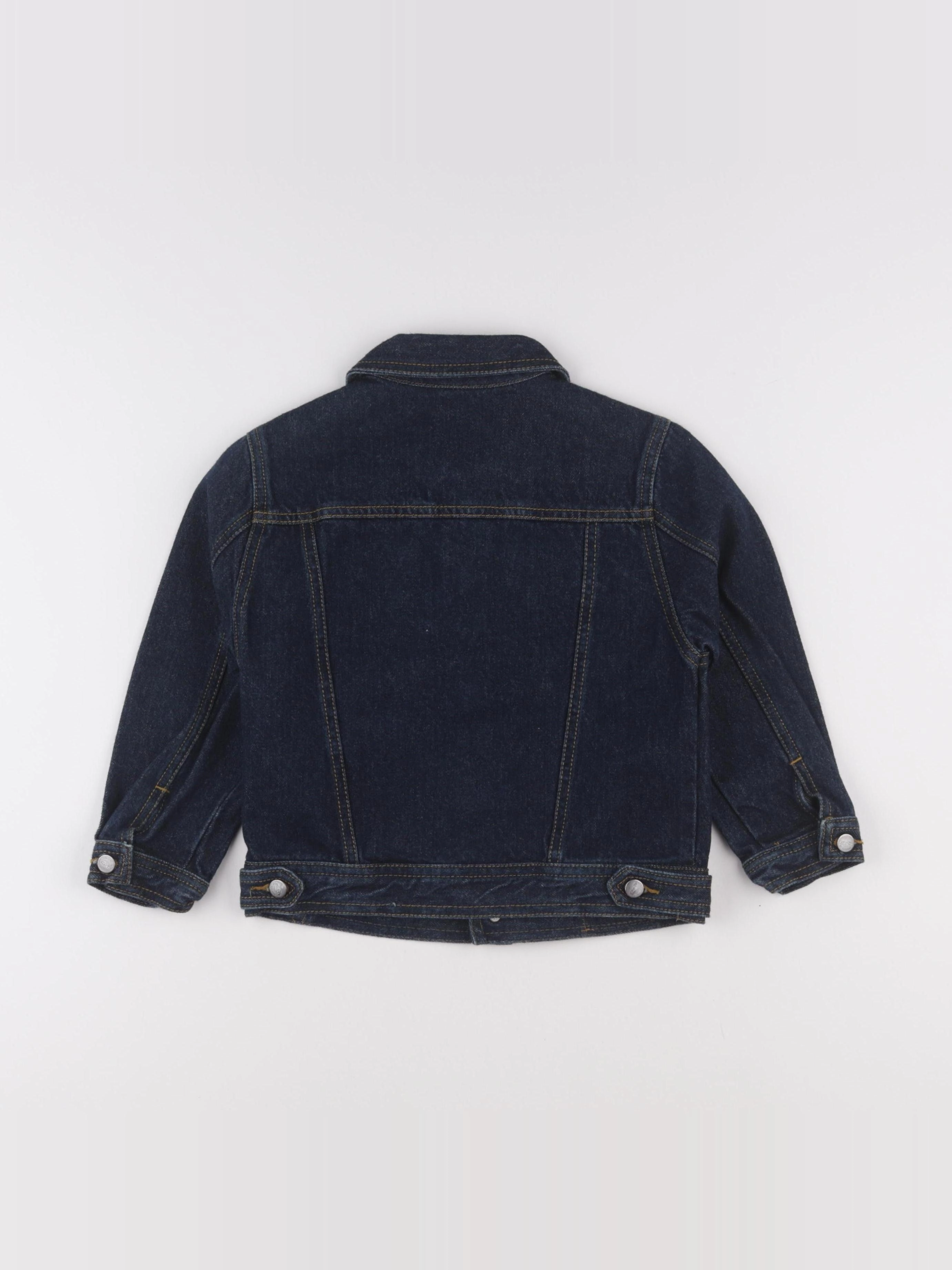 Vintage - veste bleu - 4 ans