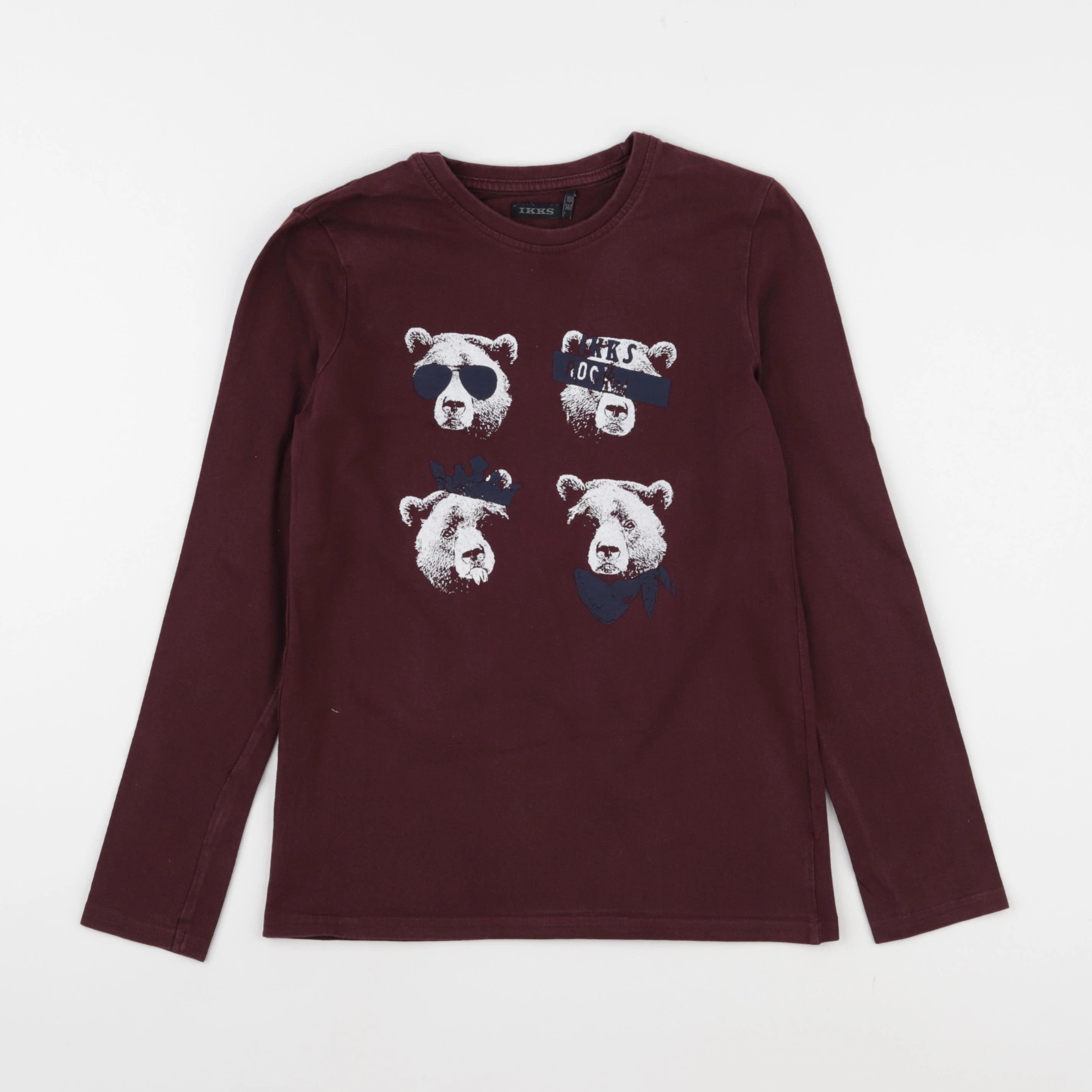 IKKS - tee-shirt rouge - 10 ans