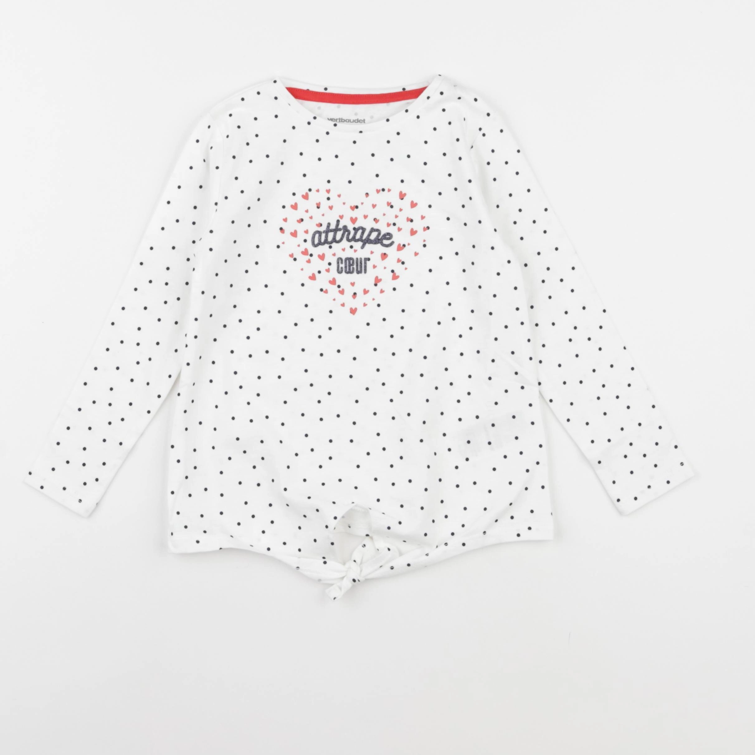 Vertbaudet - tee-shirt blanc - 3 ans