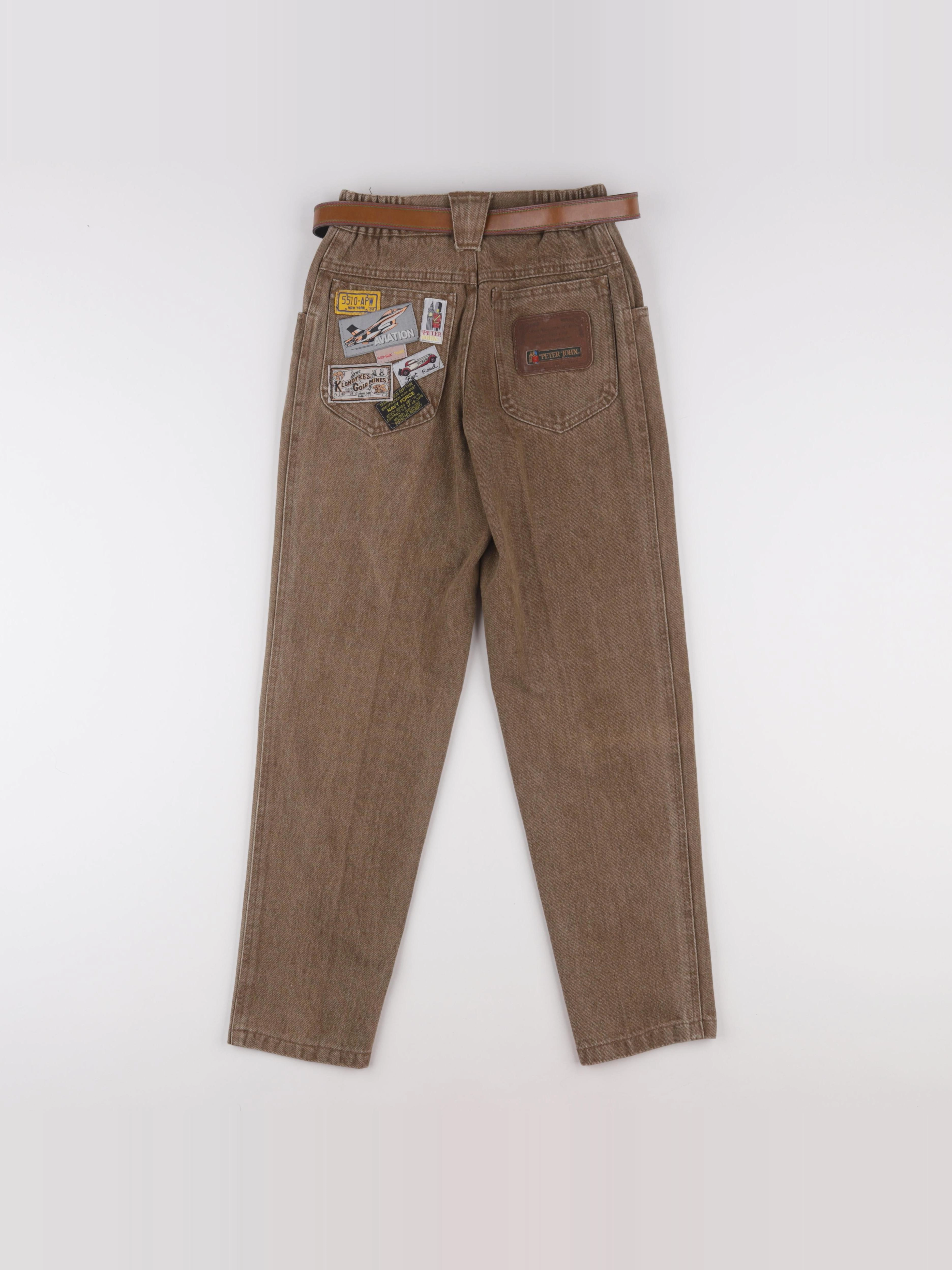 Vintage - jean marron - 5 ans